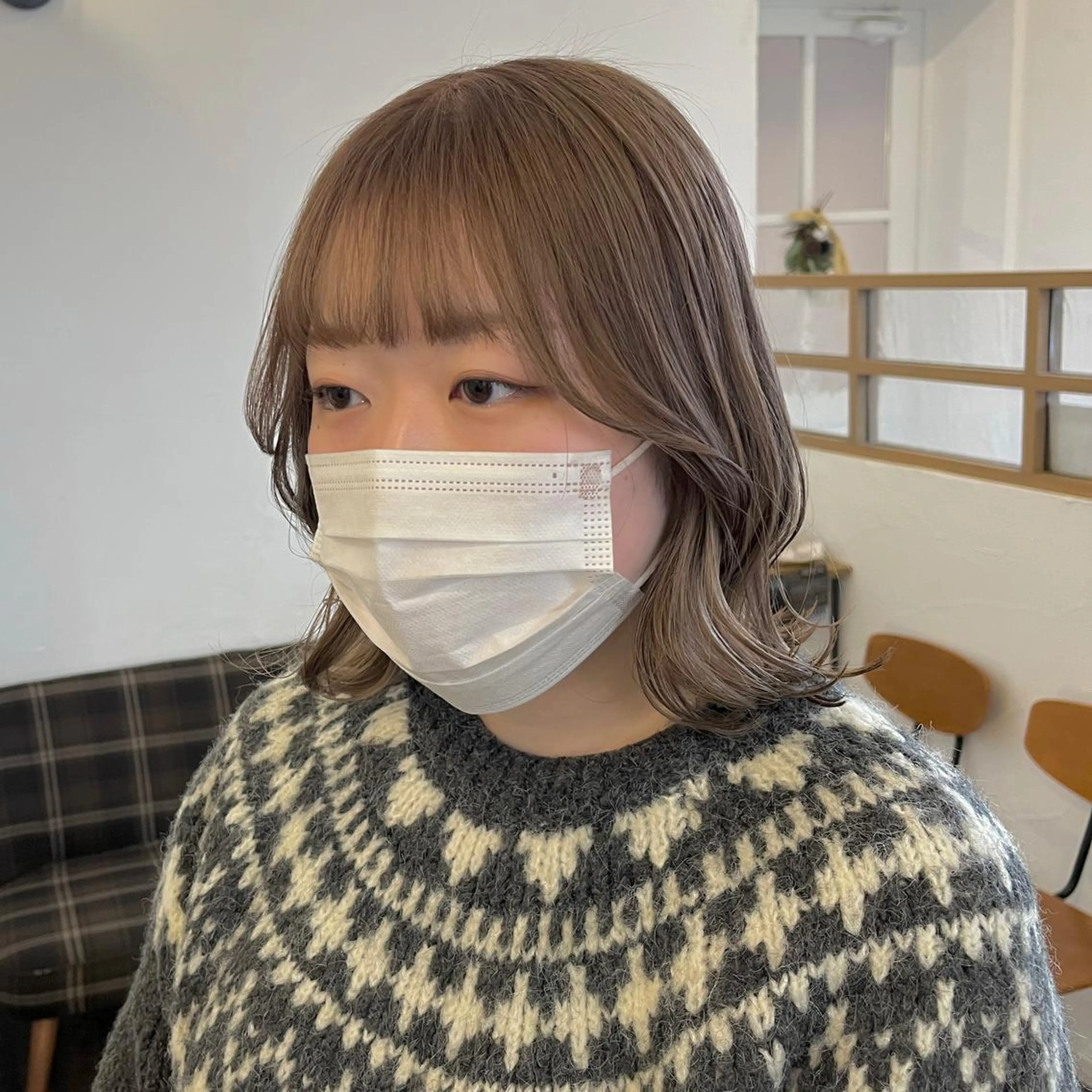 ミディアム カラー 伊藤ゆかり/髪質改善 /透明感カラーのヘアスタイル