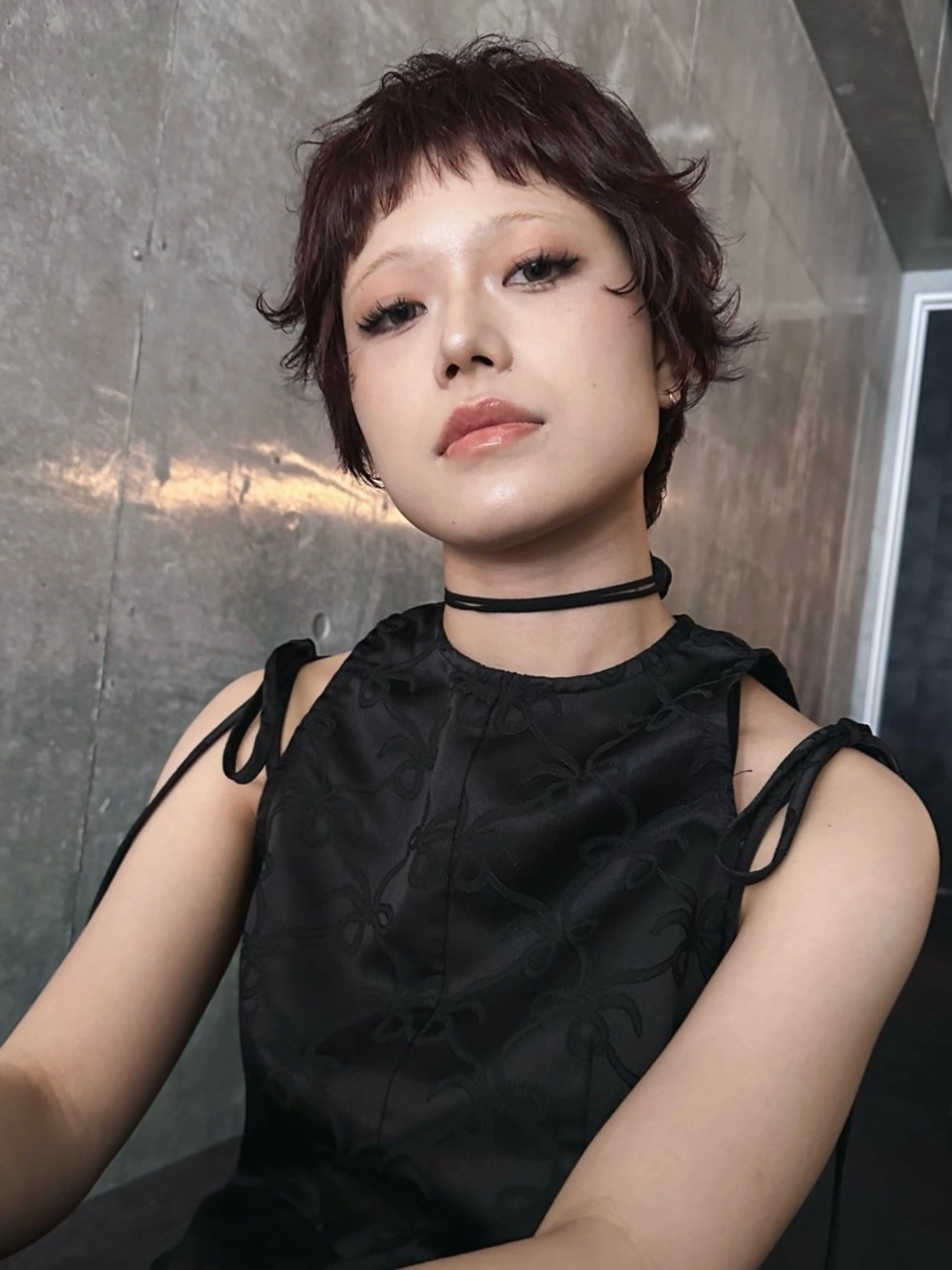 ショート カラー カット ヘアカラー トリートメント 前野 日奈/ ナチュカラー/パーマのヘアスタイル