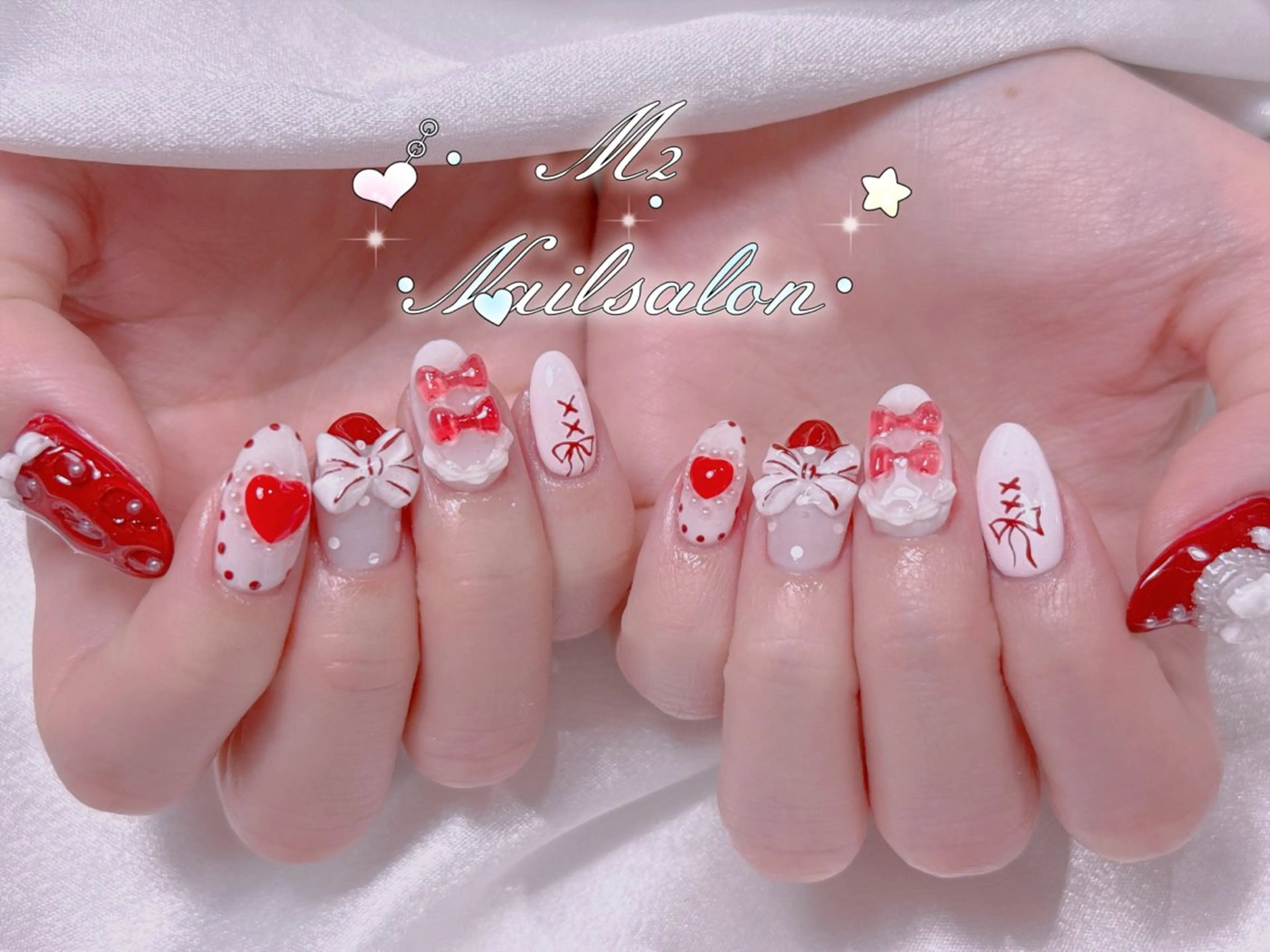 ネイル 長さだし専門店 M2 rikaのネイルデザイン