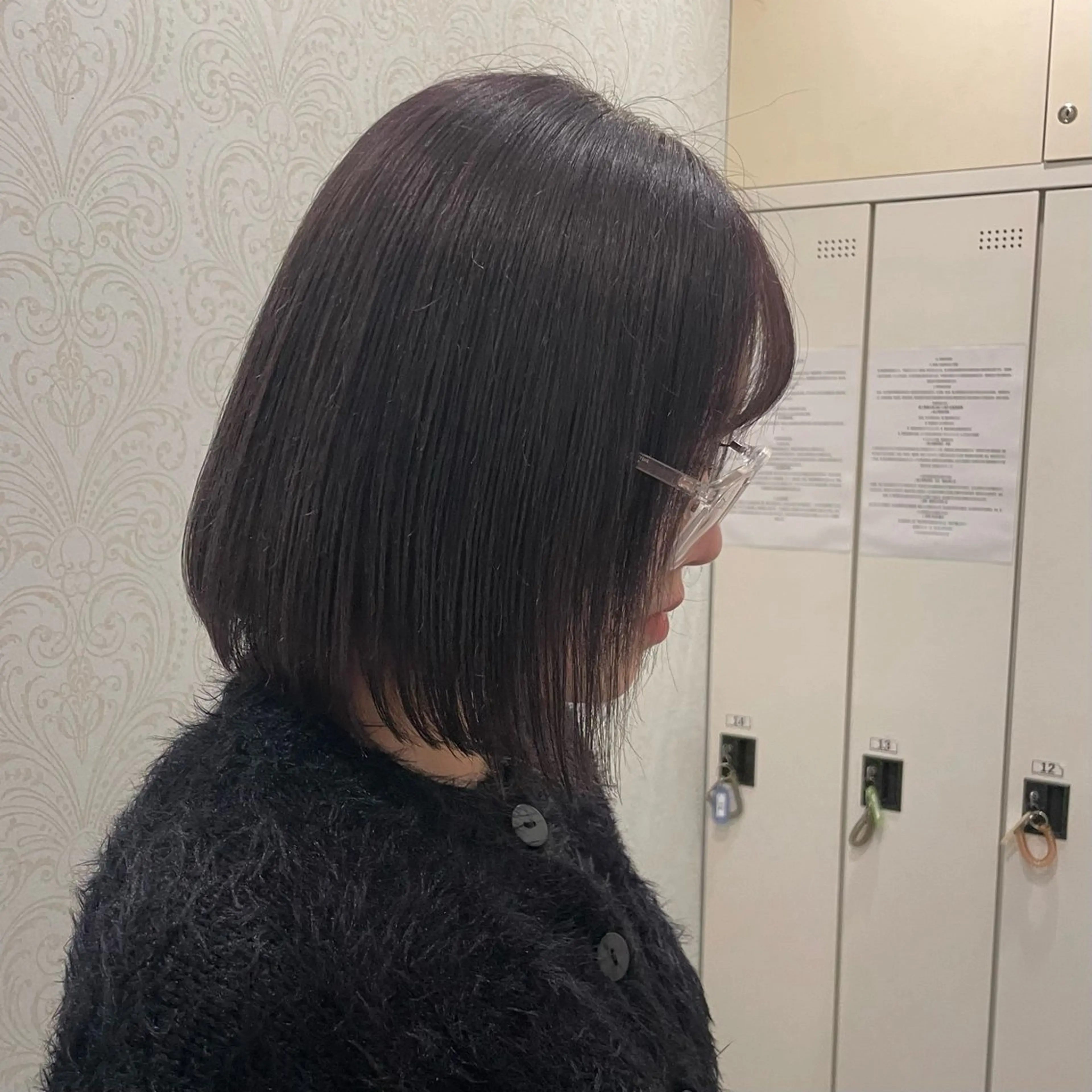 ミディアム カラー カット ヘアカラー トリートメント 💎久米川 東村山 BASSAサトウ💎のヘアスタイル