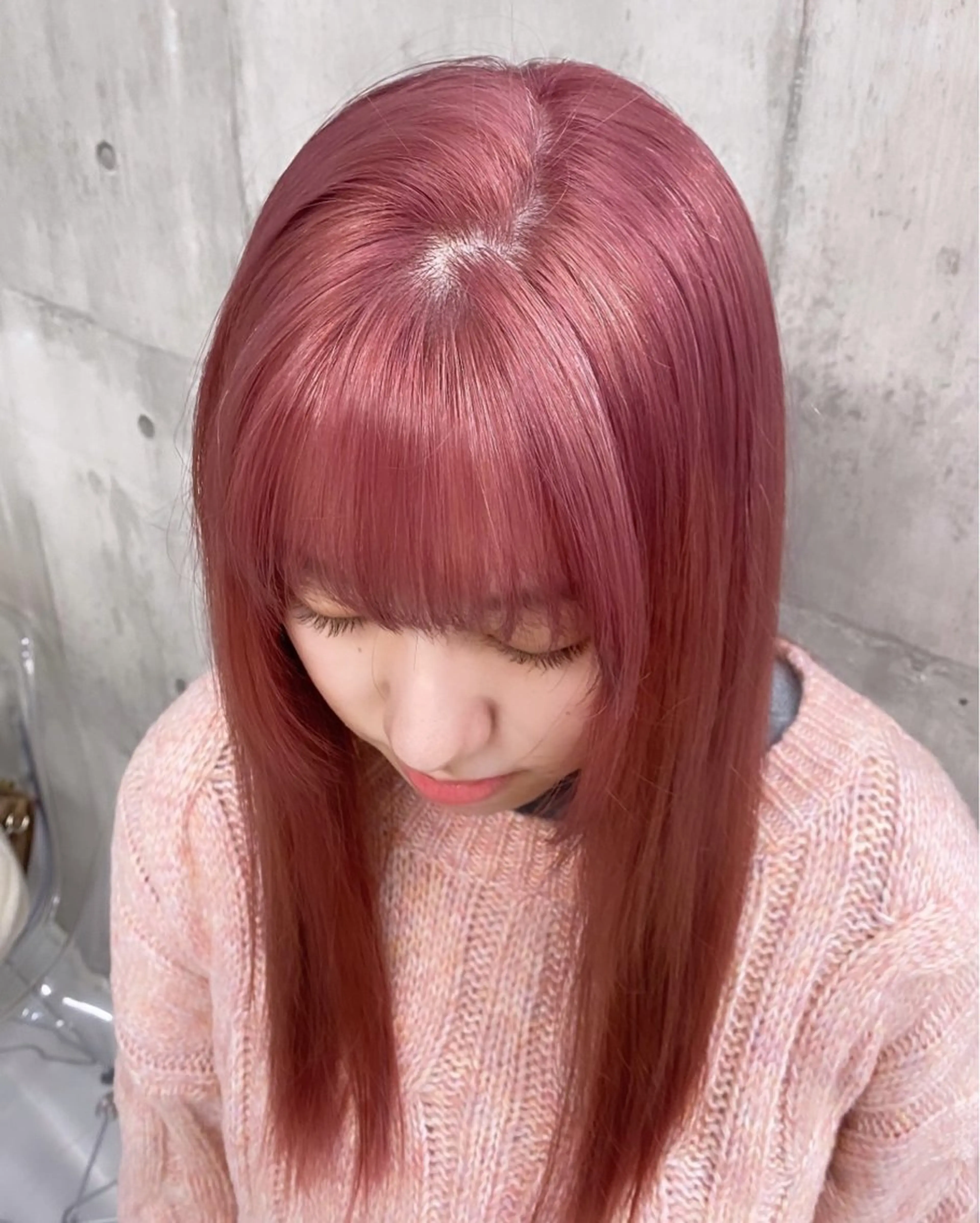 セミロング カラー ヘアアレンジ メンズ ヘアカラー のん🎀ハイトーン/ レイヤーカット🐳のヘアスタイル