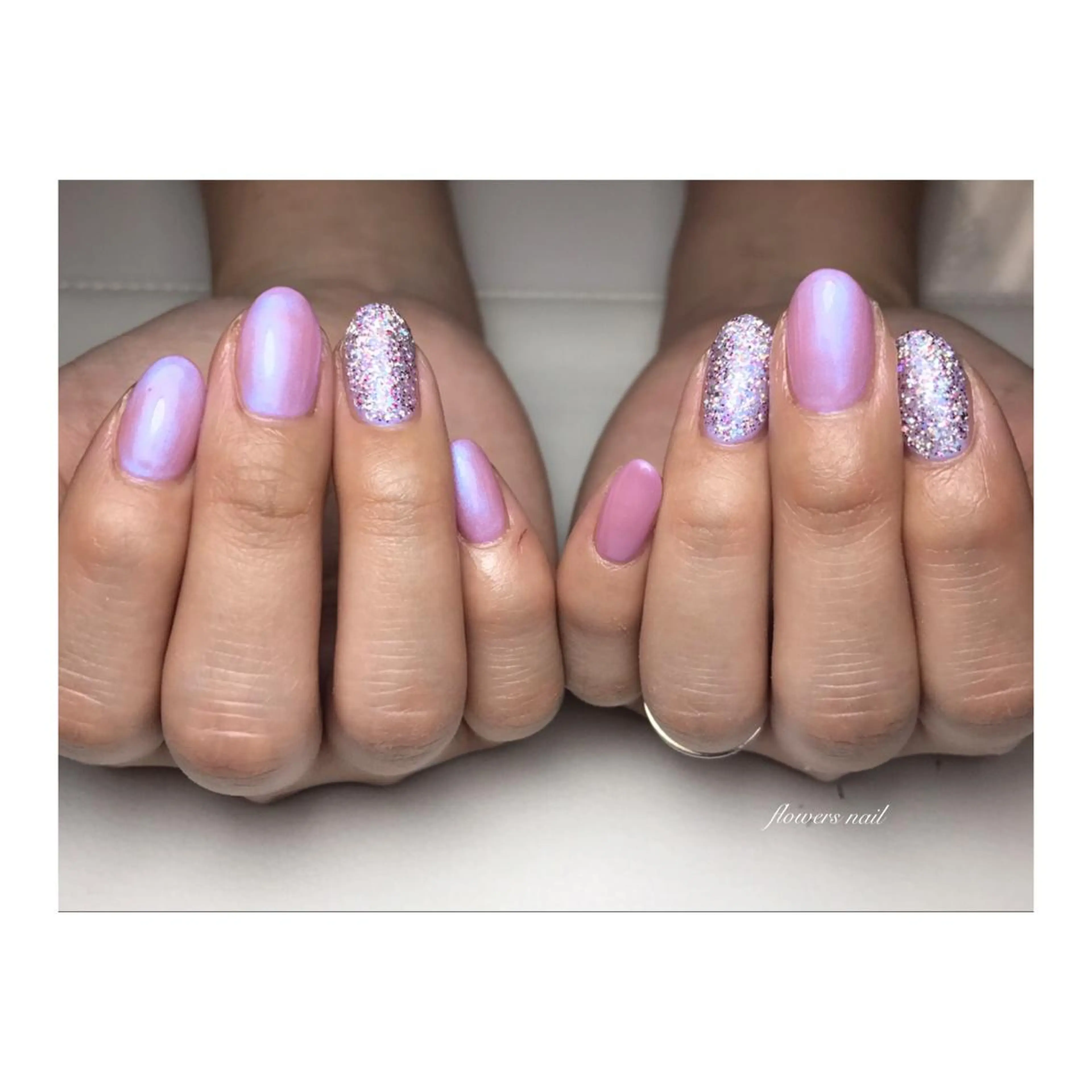 ネイル ピンク flowers nailのネイルデザイン