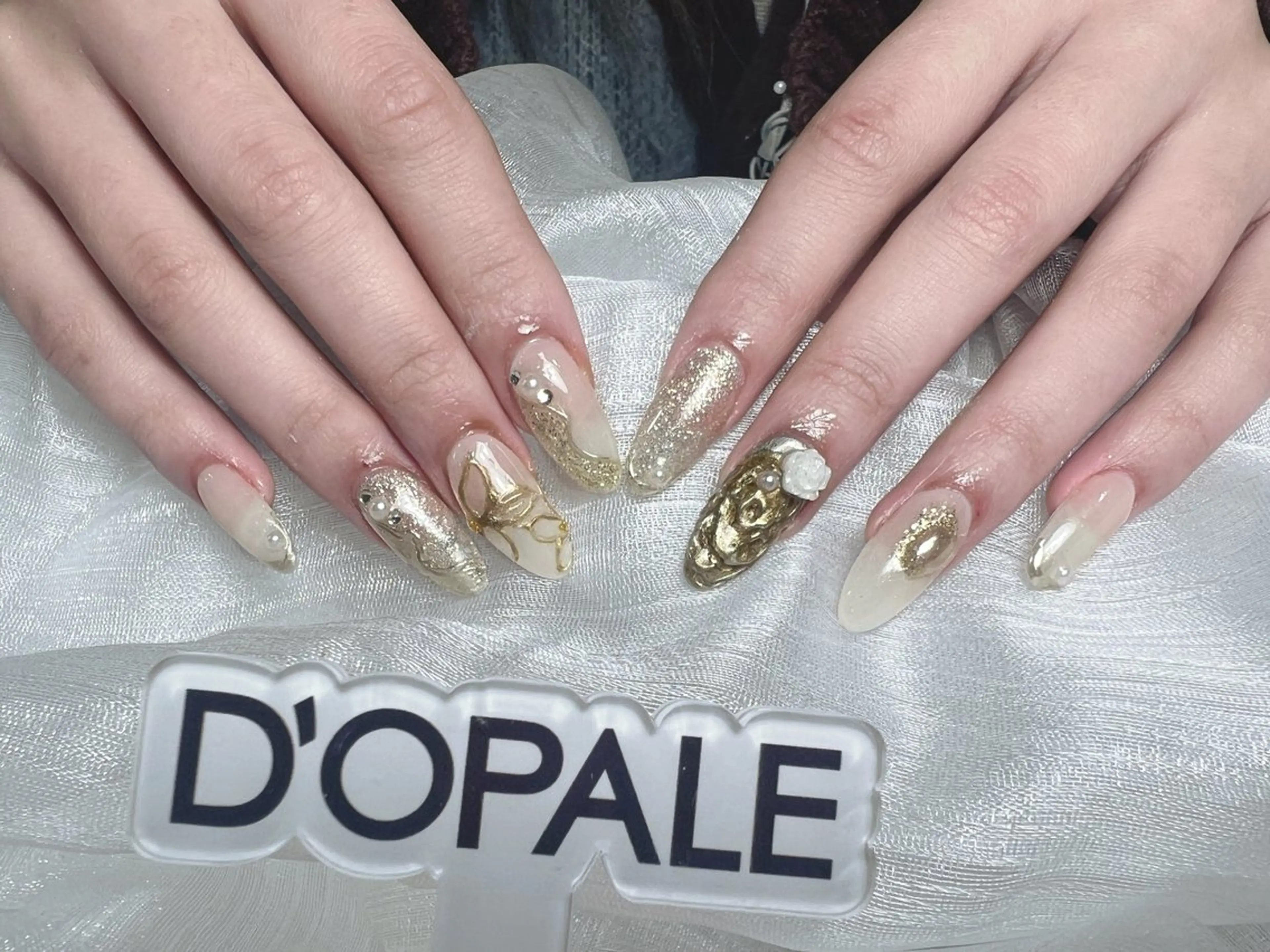 ネイル ハンドネイル D‘OPALEサロン所属・トパサロン 上野kkのネイルデザイン