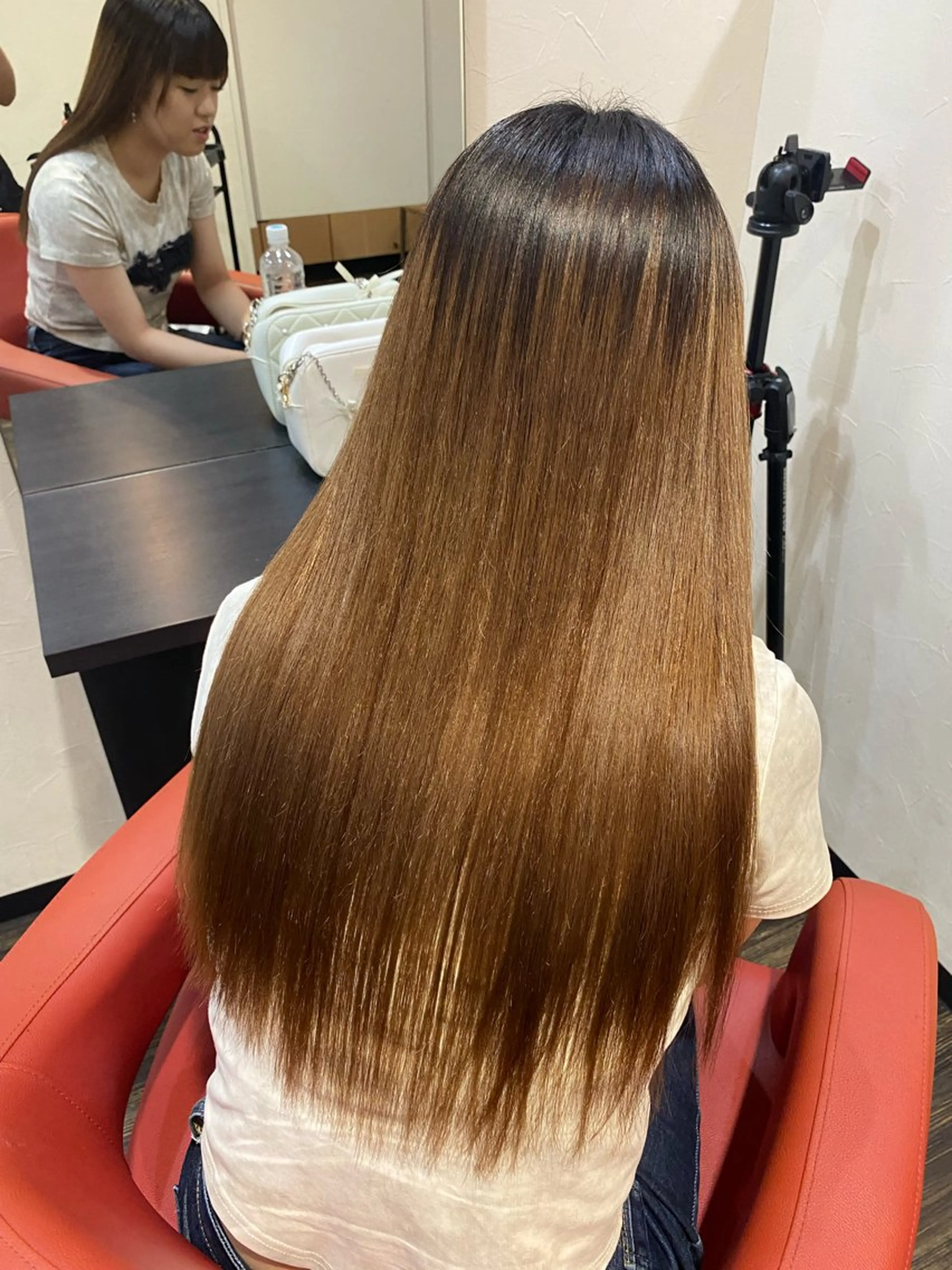 ロング カット 縮毛矯正 yamashita karinのヘアスタイル