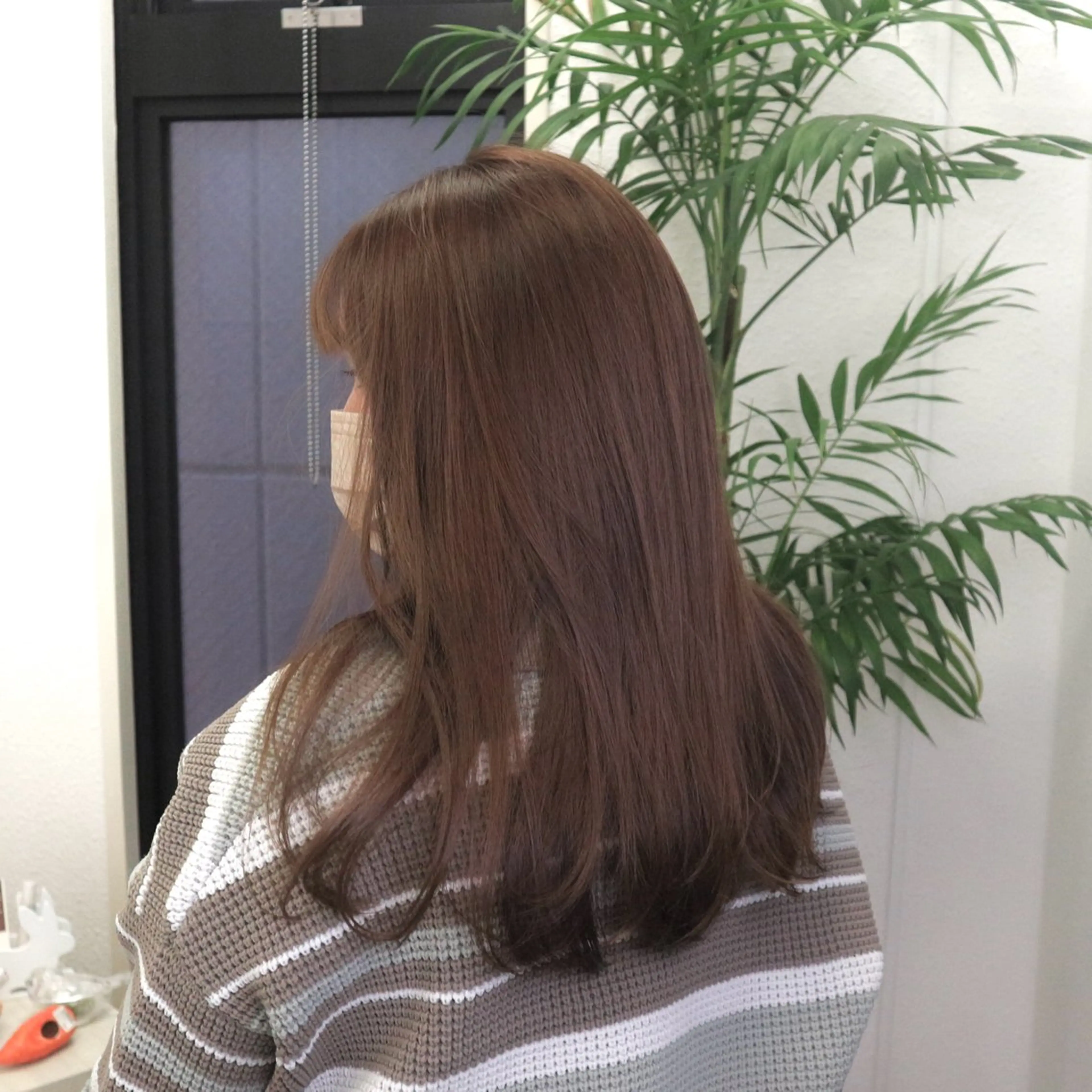 ロング カットモデル/ 透明感ヘア/成瀬裕介のヘアスタイル