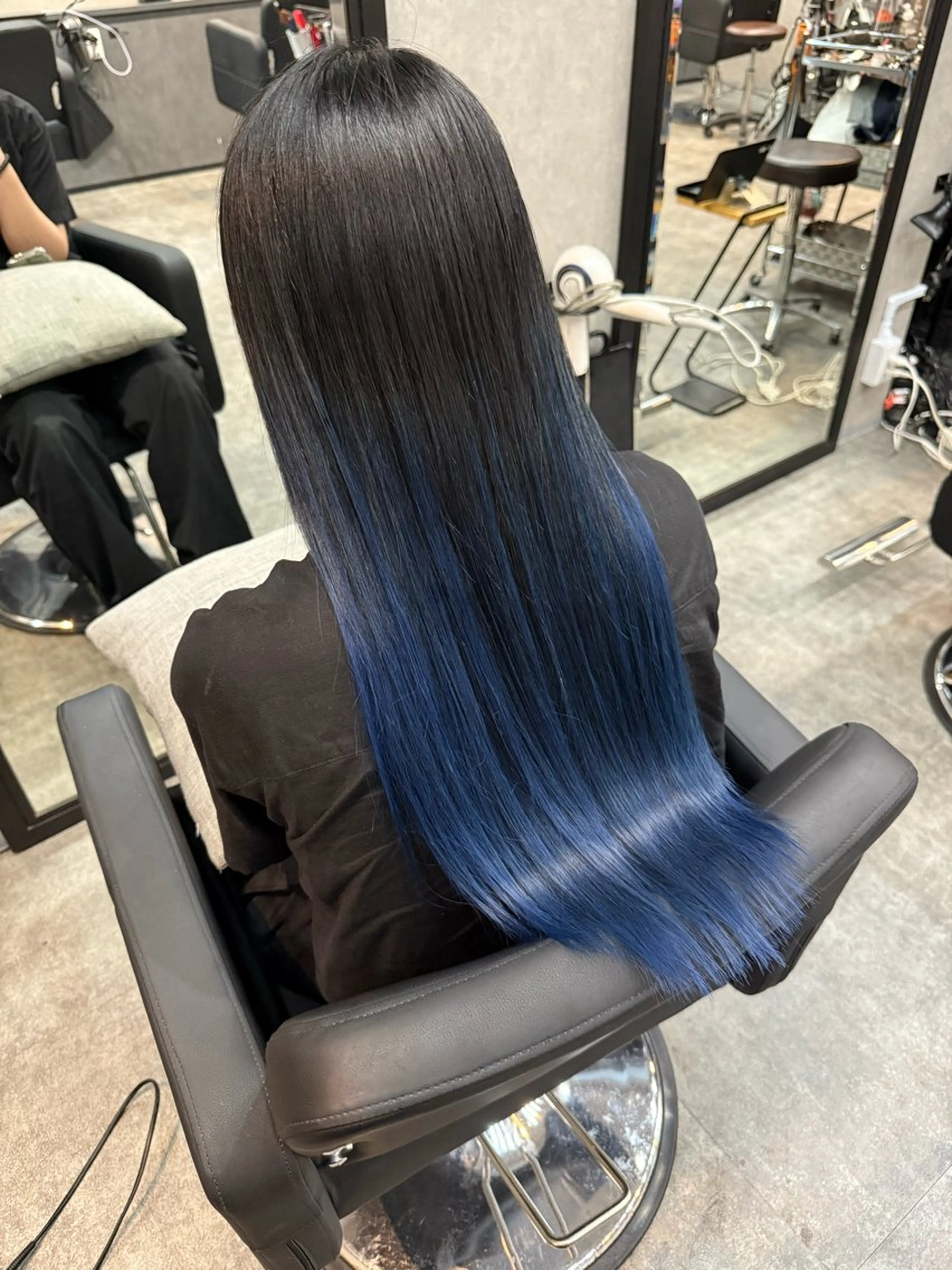 ロング カット ヘアカラー トリートメント 田中 聖也のヘアスタイル