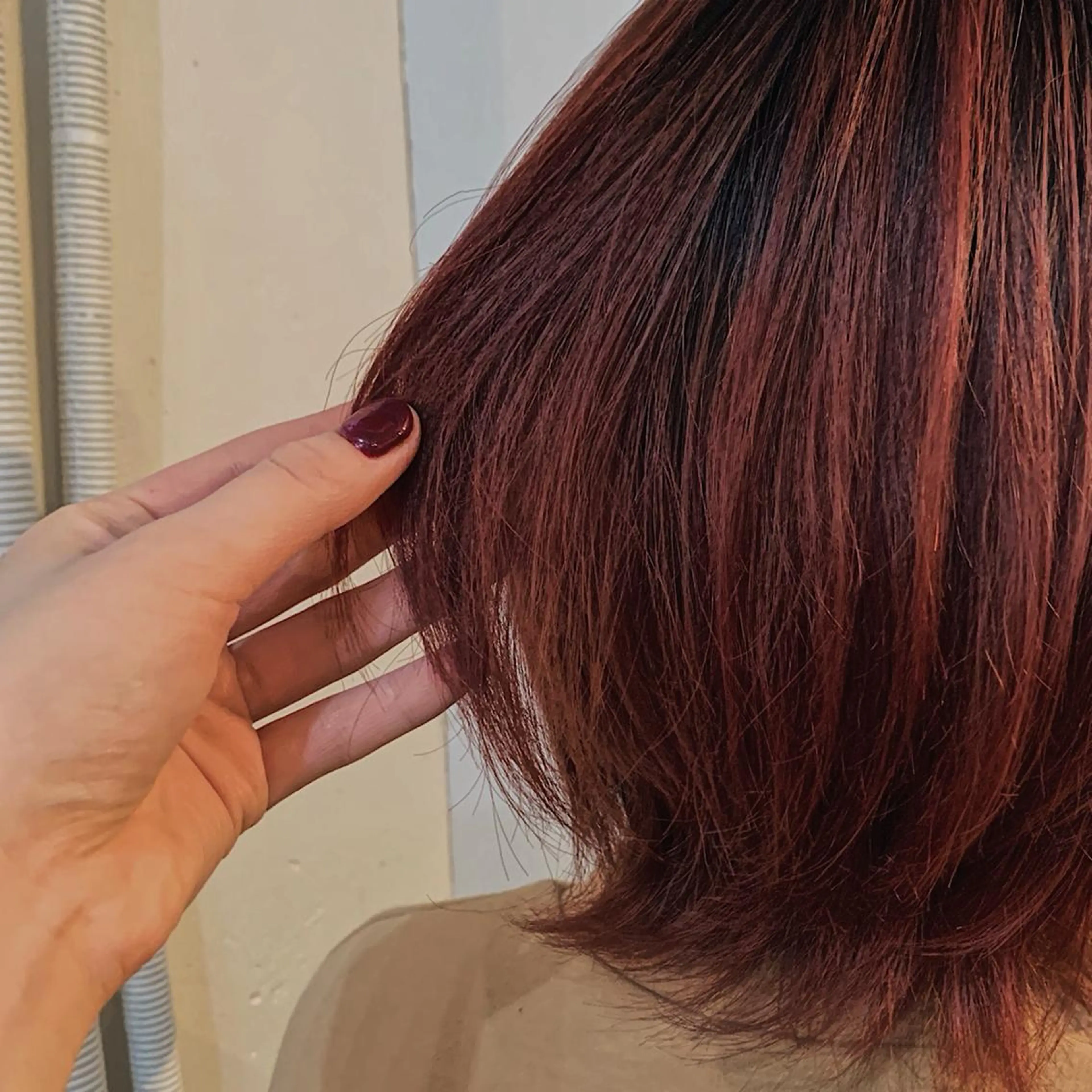 ショート カラー パーマ ヘアアレンジ メンズ キッズ ネイル マツエク・マツパ メンズブリーチ ブリーチ zeen札幌店所属・sumina すみなのヘアスタイル