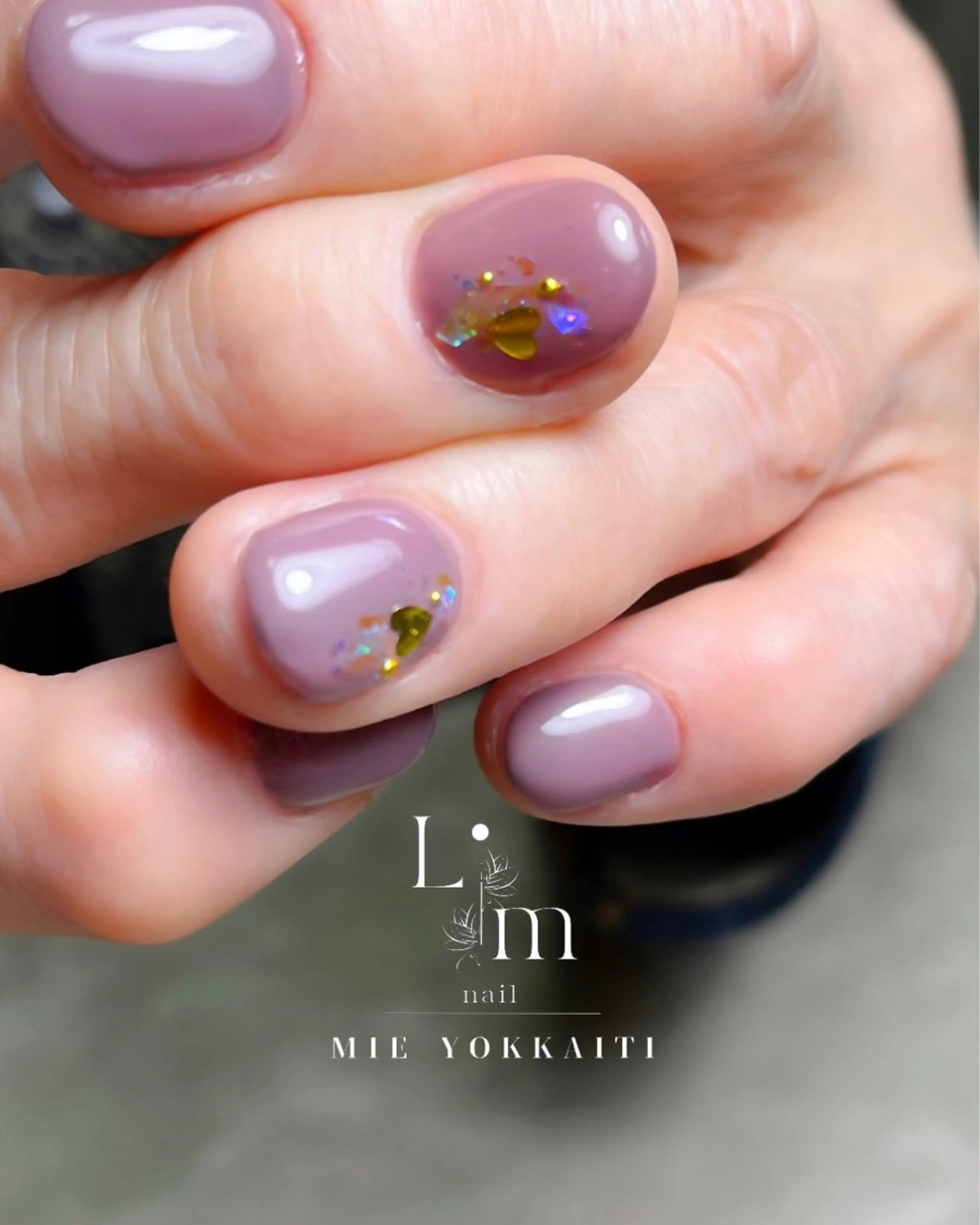 ネイル アートネイル ラメ(グリッター) Li.m nail リム ネイルのネイルデザイン