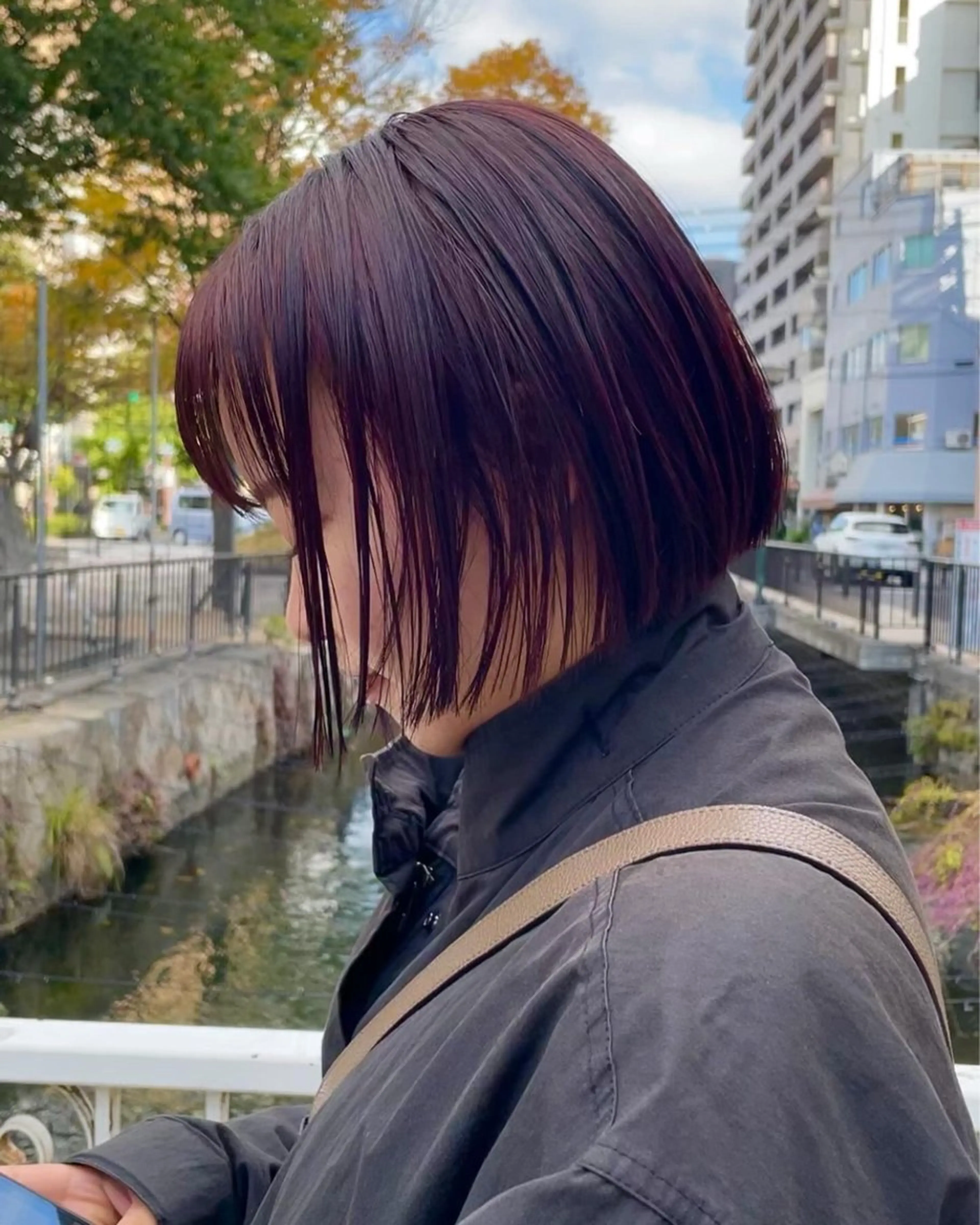 ショート カラー 🫧髪質整形師 イケモトタクマ🎩のヘアスタイル