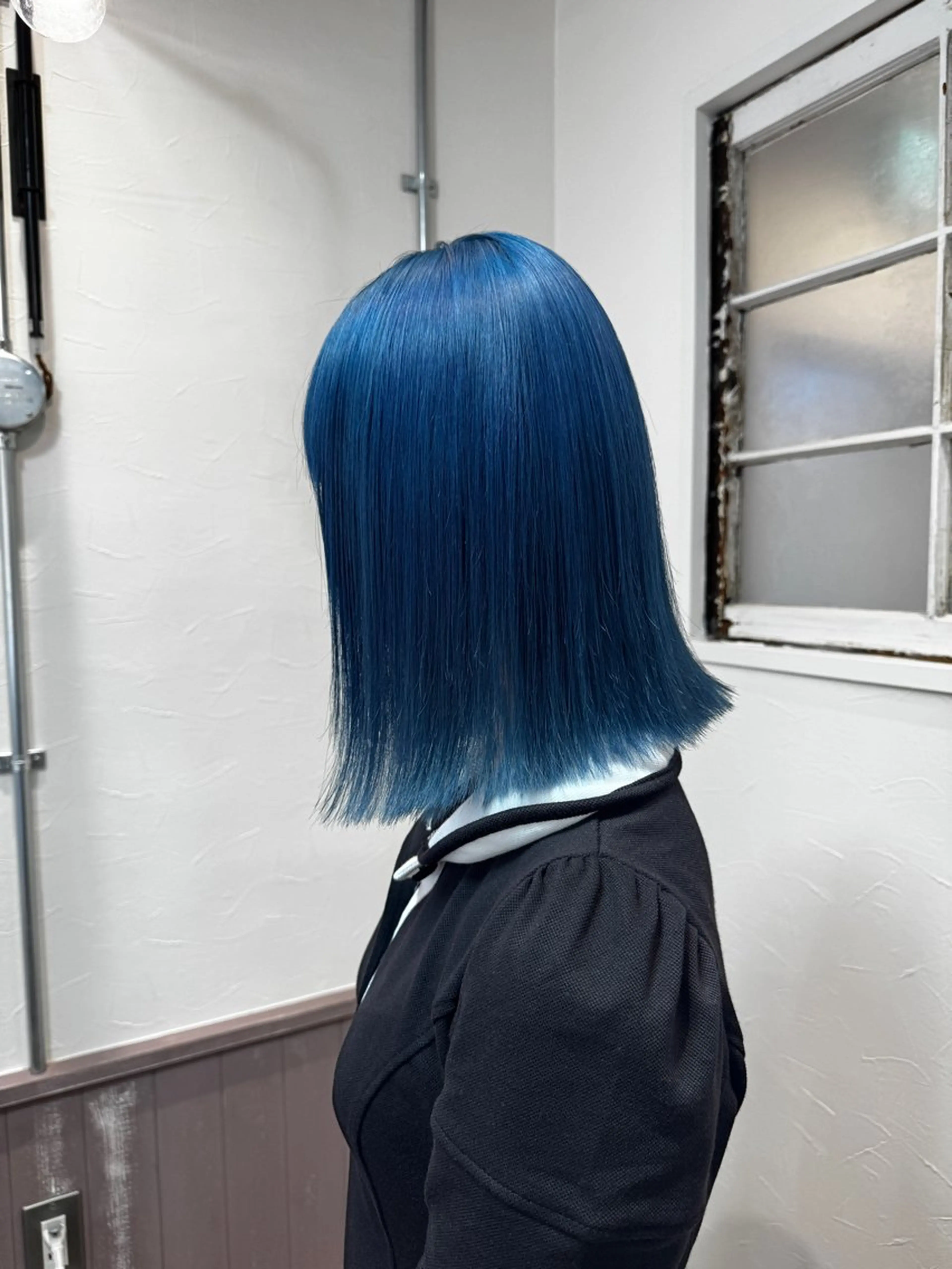 ミディアム カラー ブリーチ カット ヘアカラー トリートメント 矢場町/ダブルカラー /レイヤー/アリサのヘアスタイル