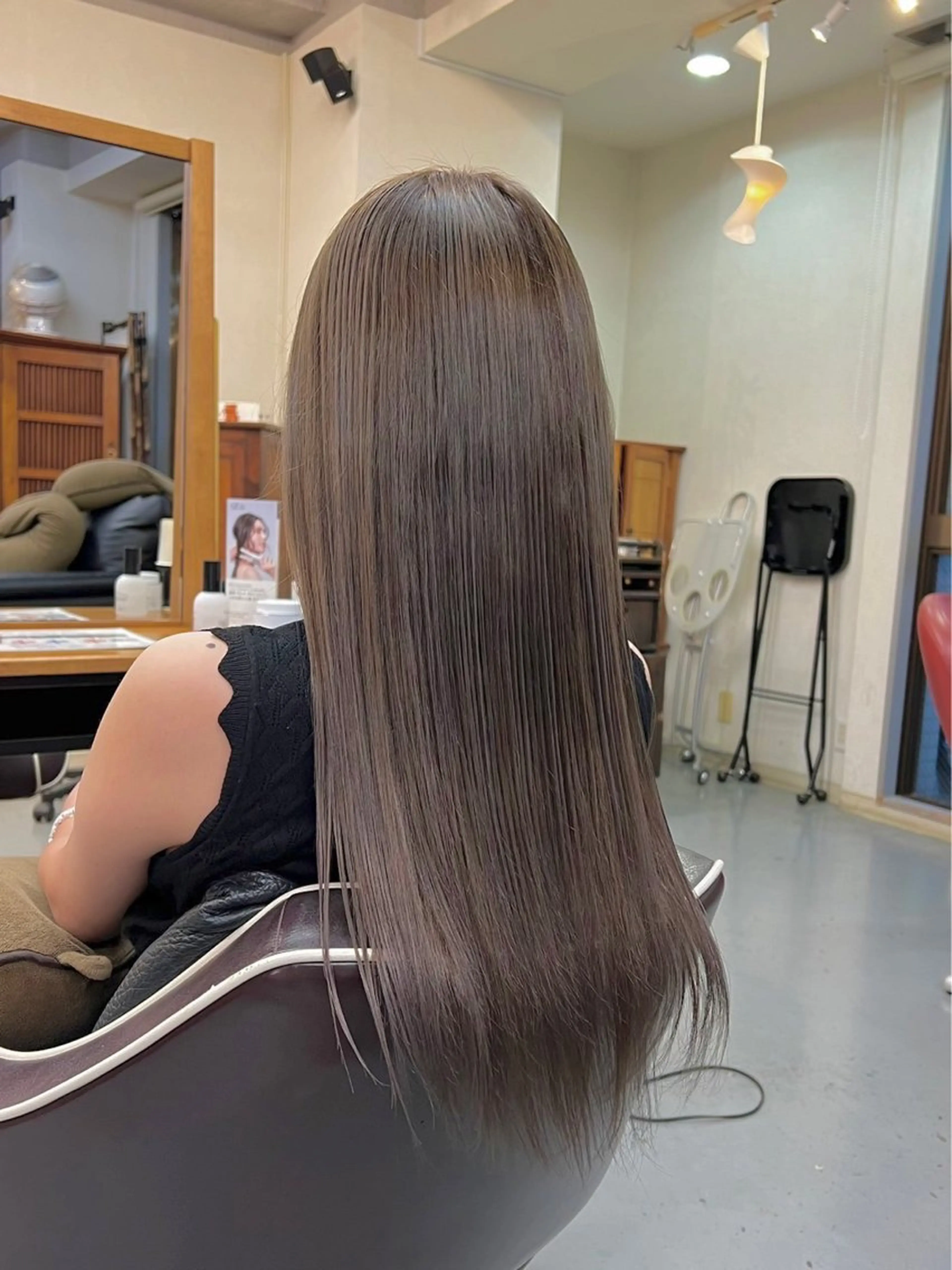 ロング 縮毛矯正 トリートメント 全国カットコンテスト 受賞🏅satoのヘアスタイル
