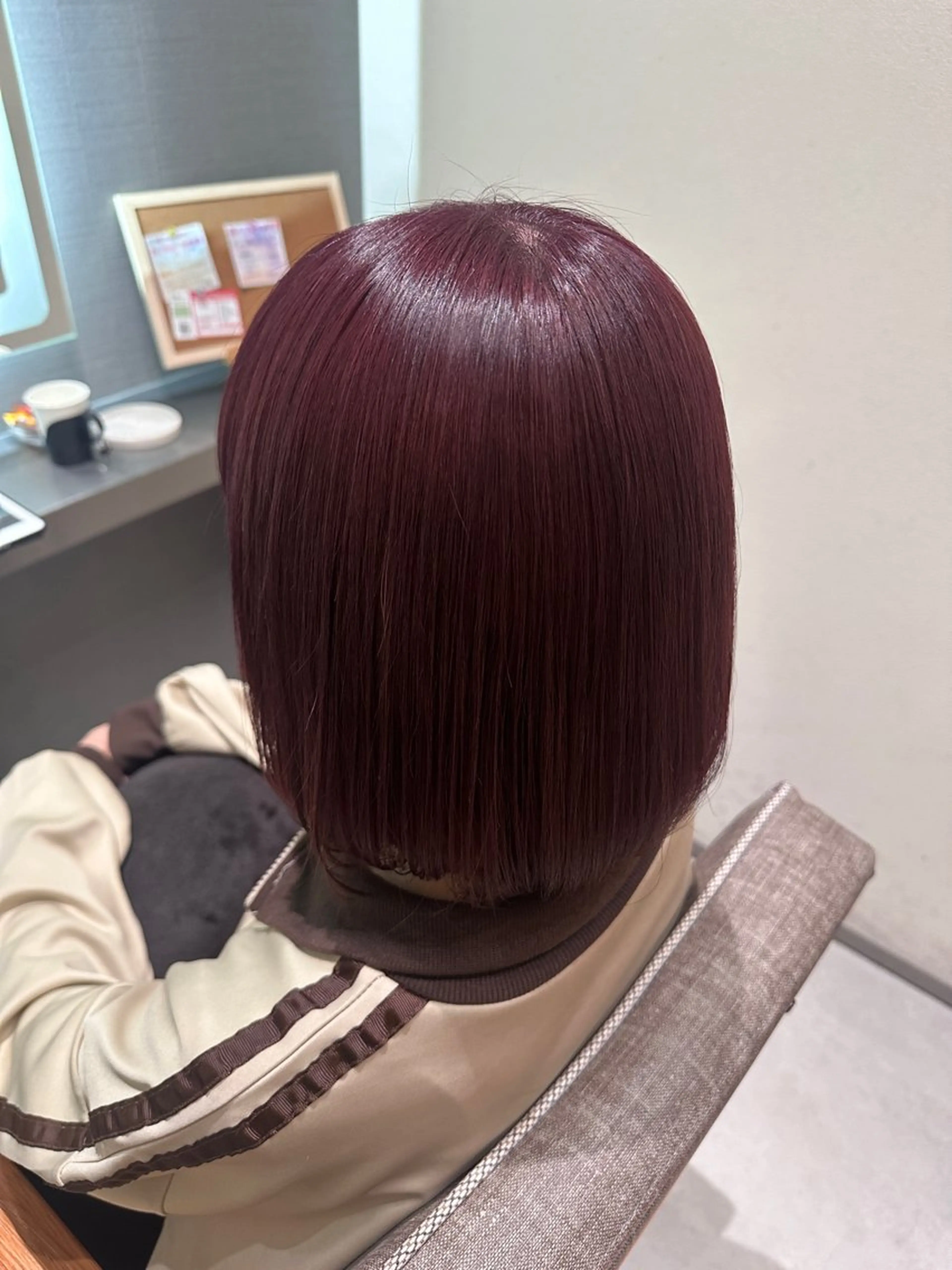 ミディアム カラー ヘアアレンジ ブリーチ カシス ラベンダーカラー カット ヘアカラー トリートメント 韓国風/レイヤー 🌷AYANA🌷のヘアスタイル