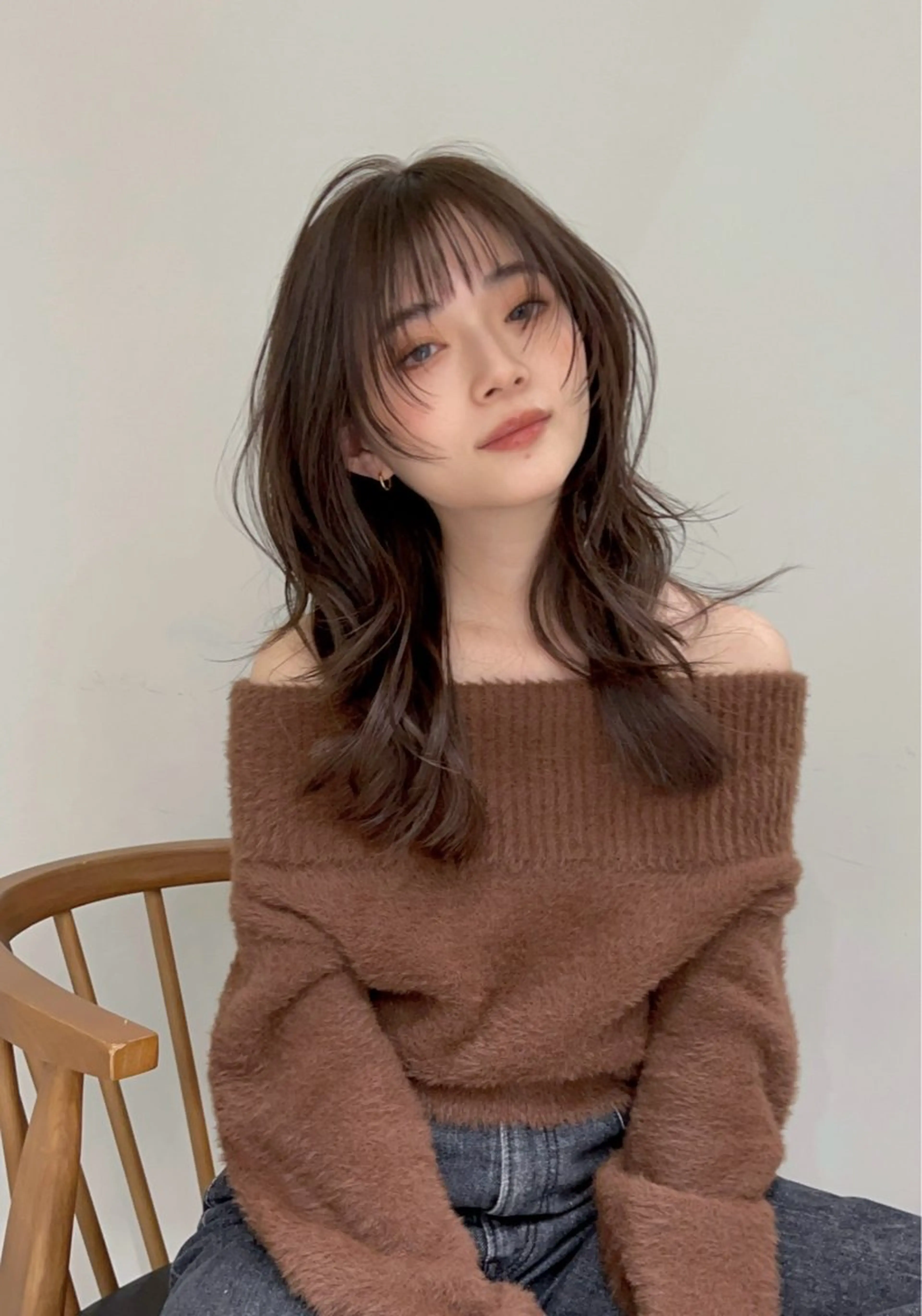 ロング 🍁ベージュカラー/ レイヤーカット/涼のヘアスタイル