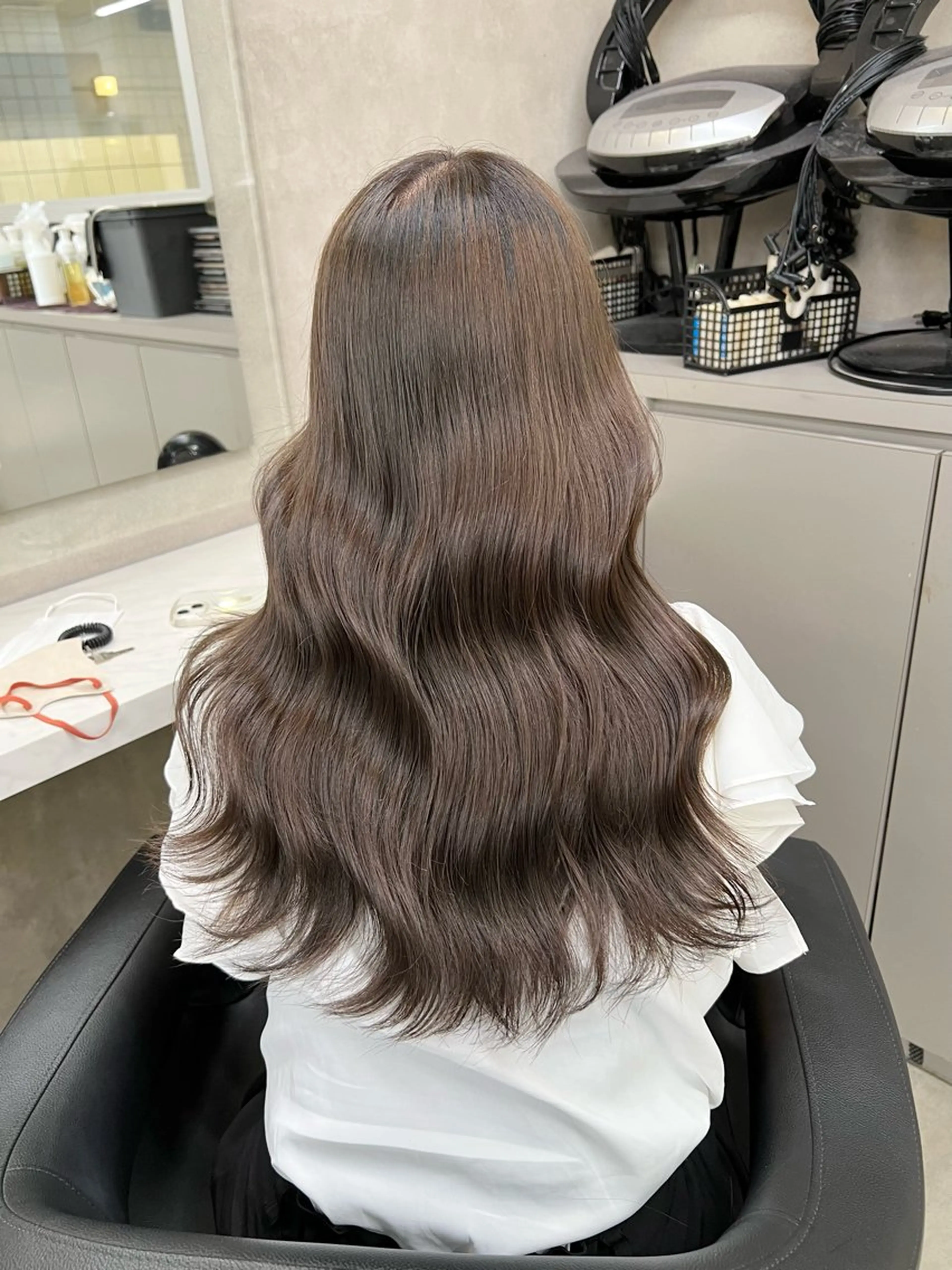セミロング カット ヘアカラー トリートメント ヘッドスパ ヘアセット 💍レイヤーカット 艶髪💍亘紘輝のヘアスタイル