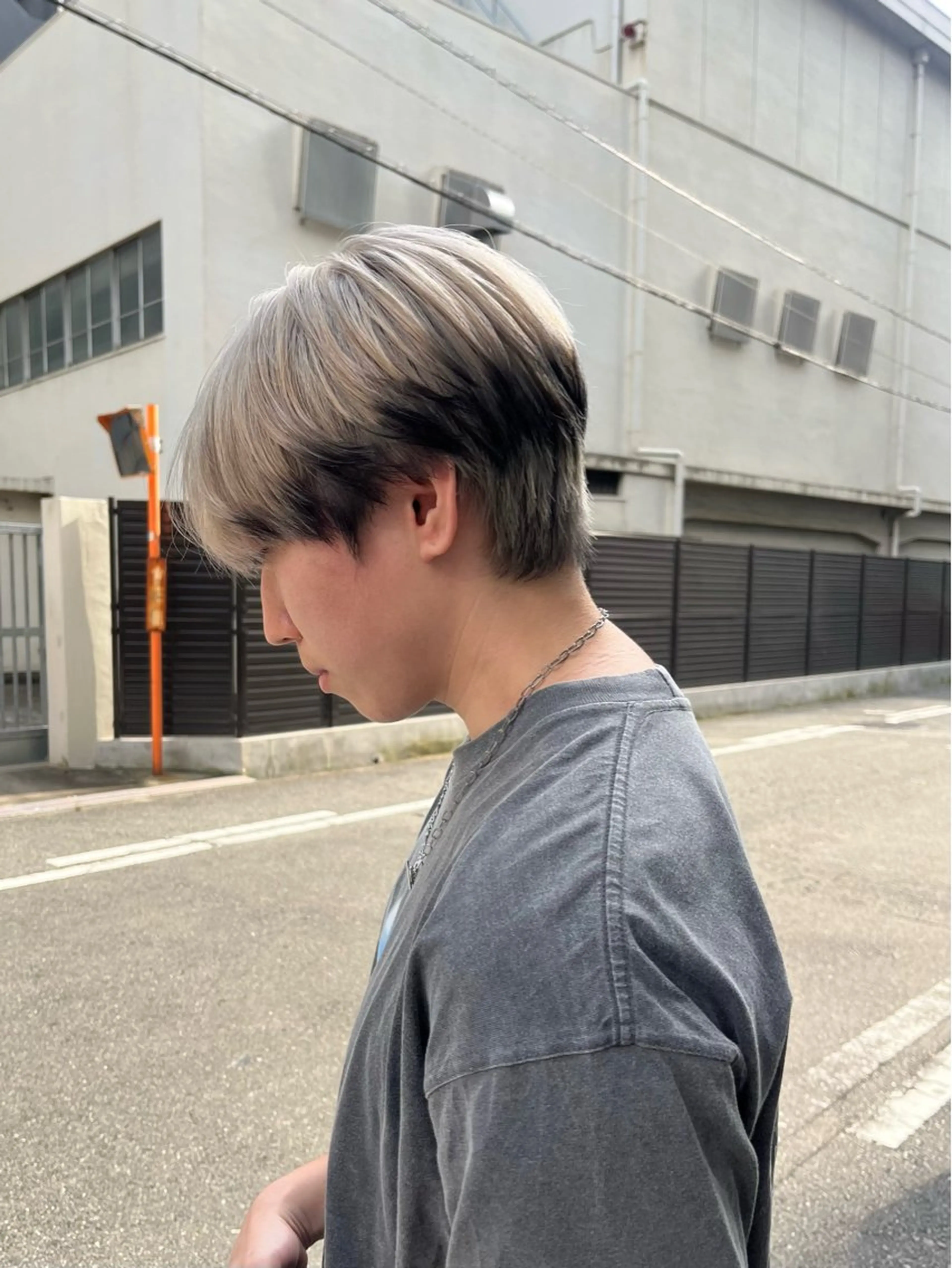 ショート メンズ yohaku misakiのヘアスタイル