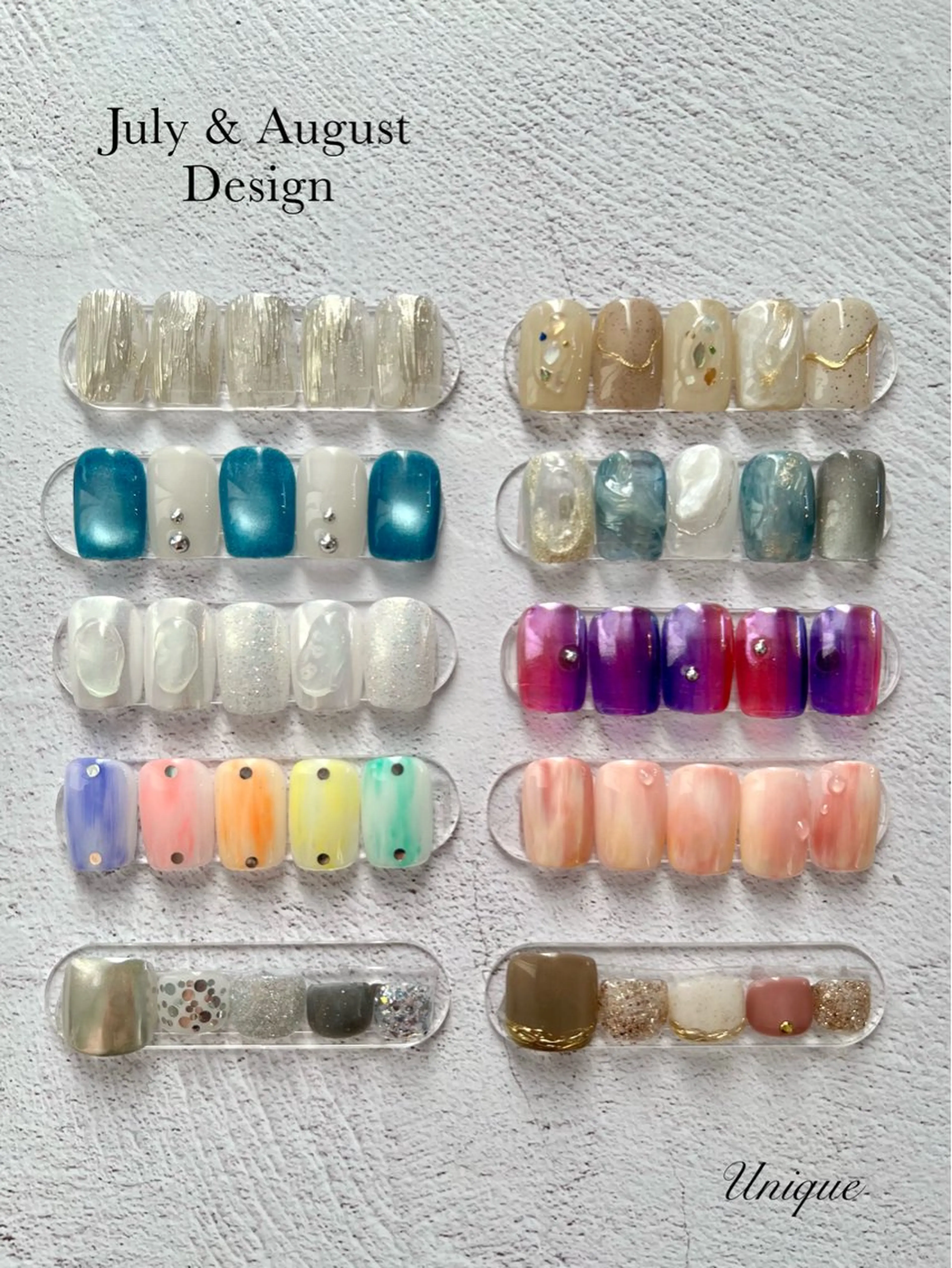 ネイル ハンドネイル Unique 【ユニーク】のネイルデザイン