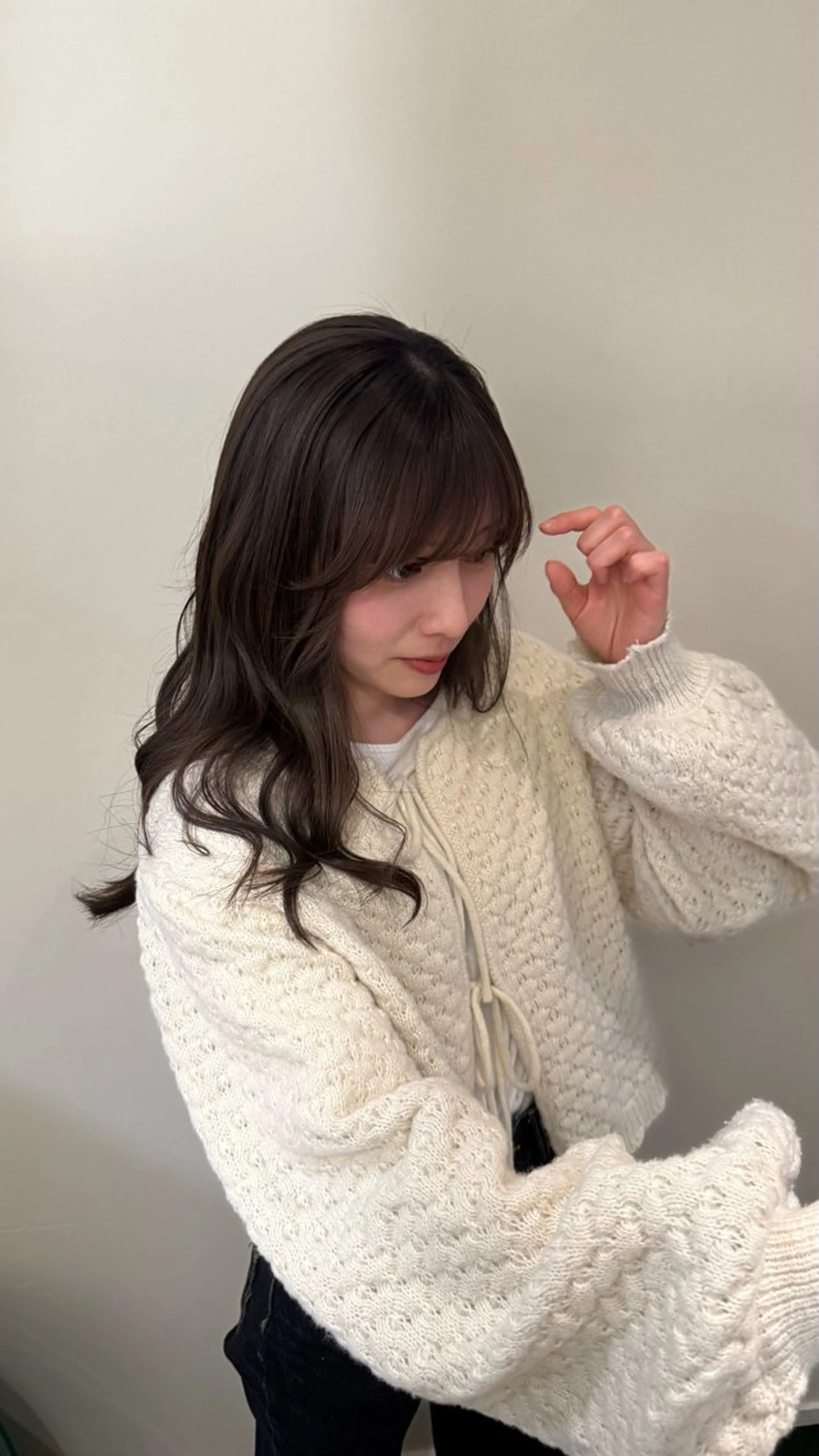 パーマ パーマ ピエドプール NINAのヘアスタイル