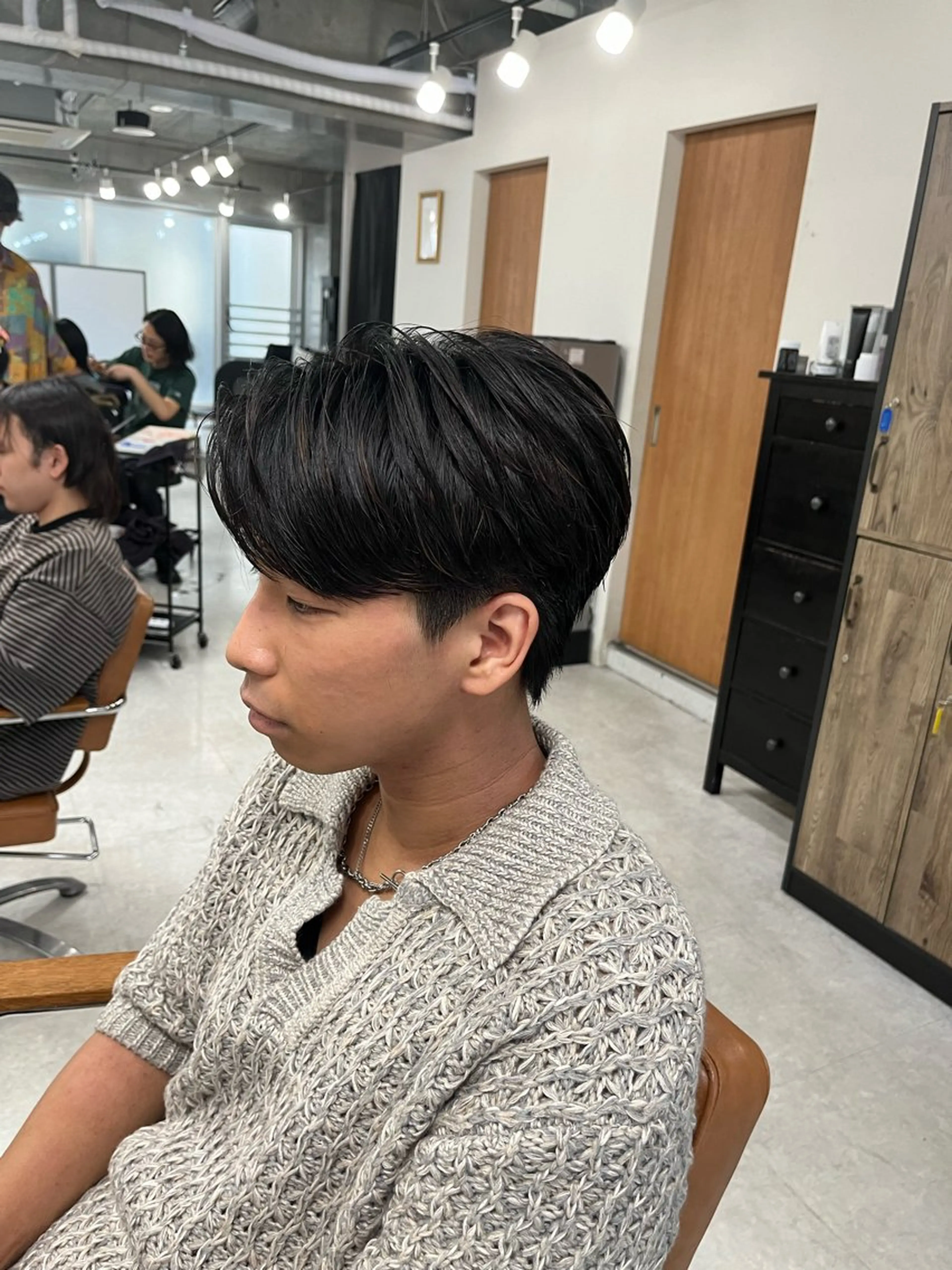 ショート メンズ メンズパーマ メンズショート ショートヘア メンズカット メンズパーマヤマザキのヘアスタイル