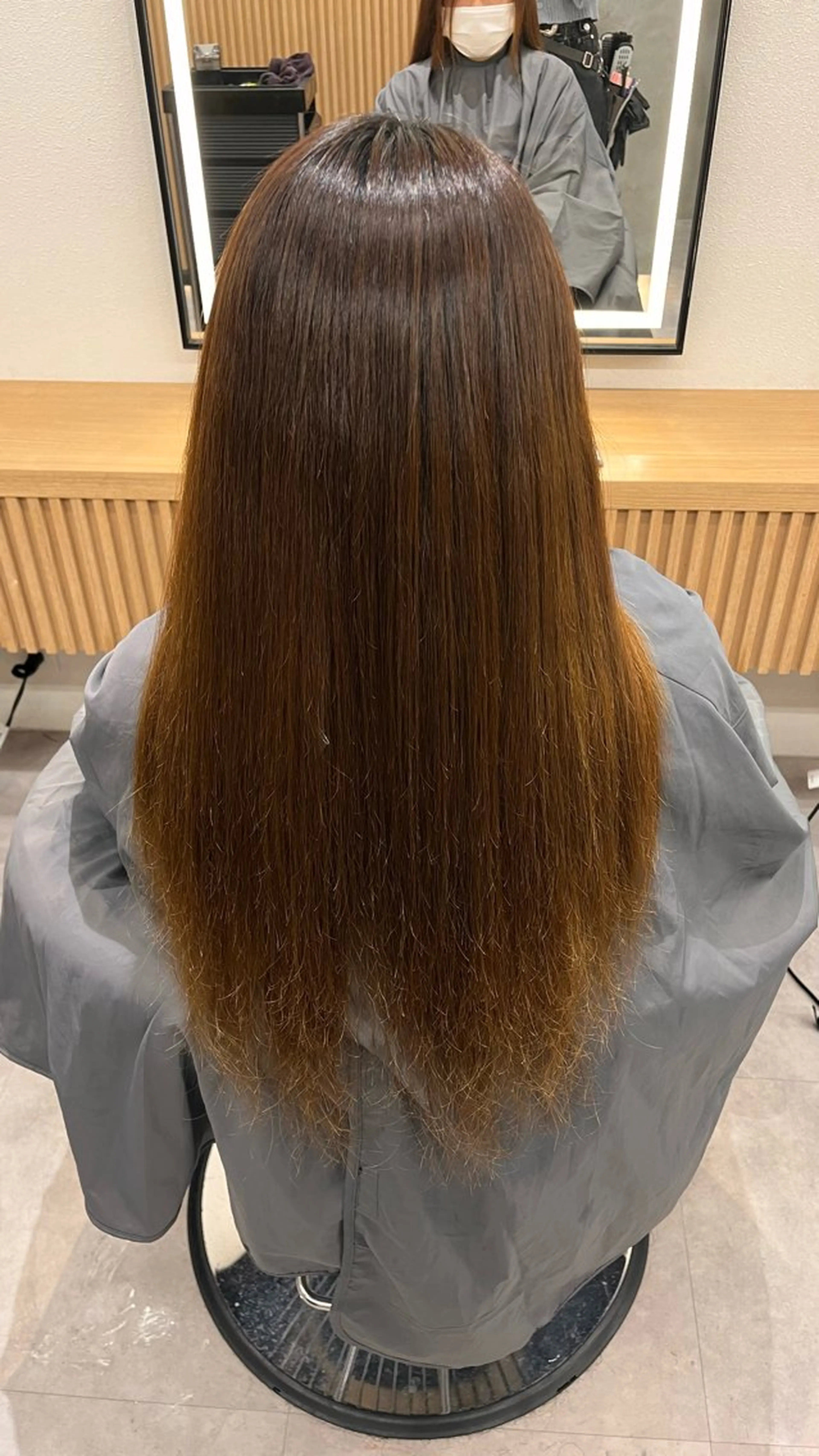 ロング 新井 望乃果のヘアスタイル