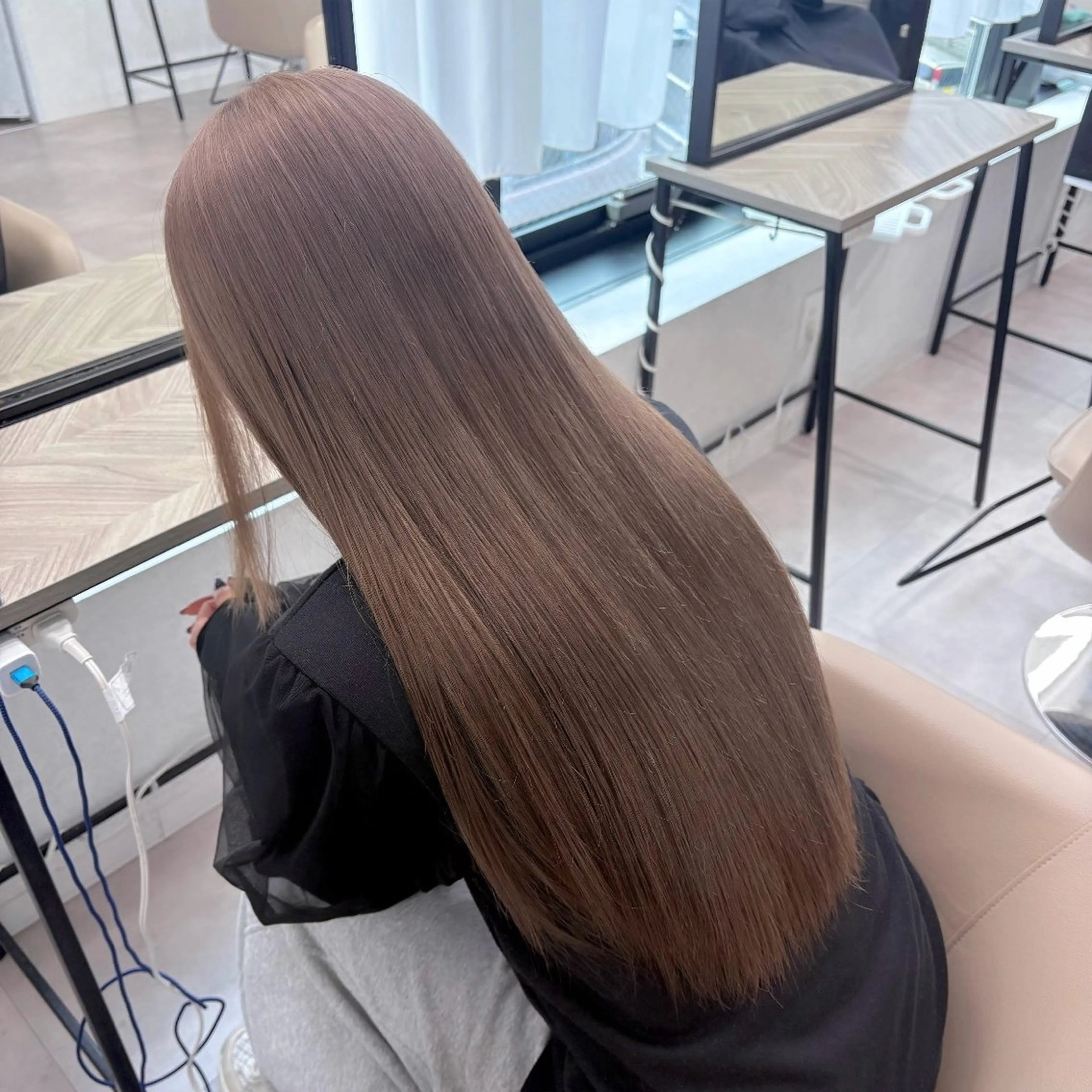 カラー ヘアカラー トリートメント うる艶カラー/ハイト ーン🎀hina🎀のヘアスタイル