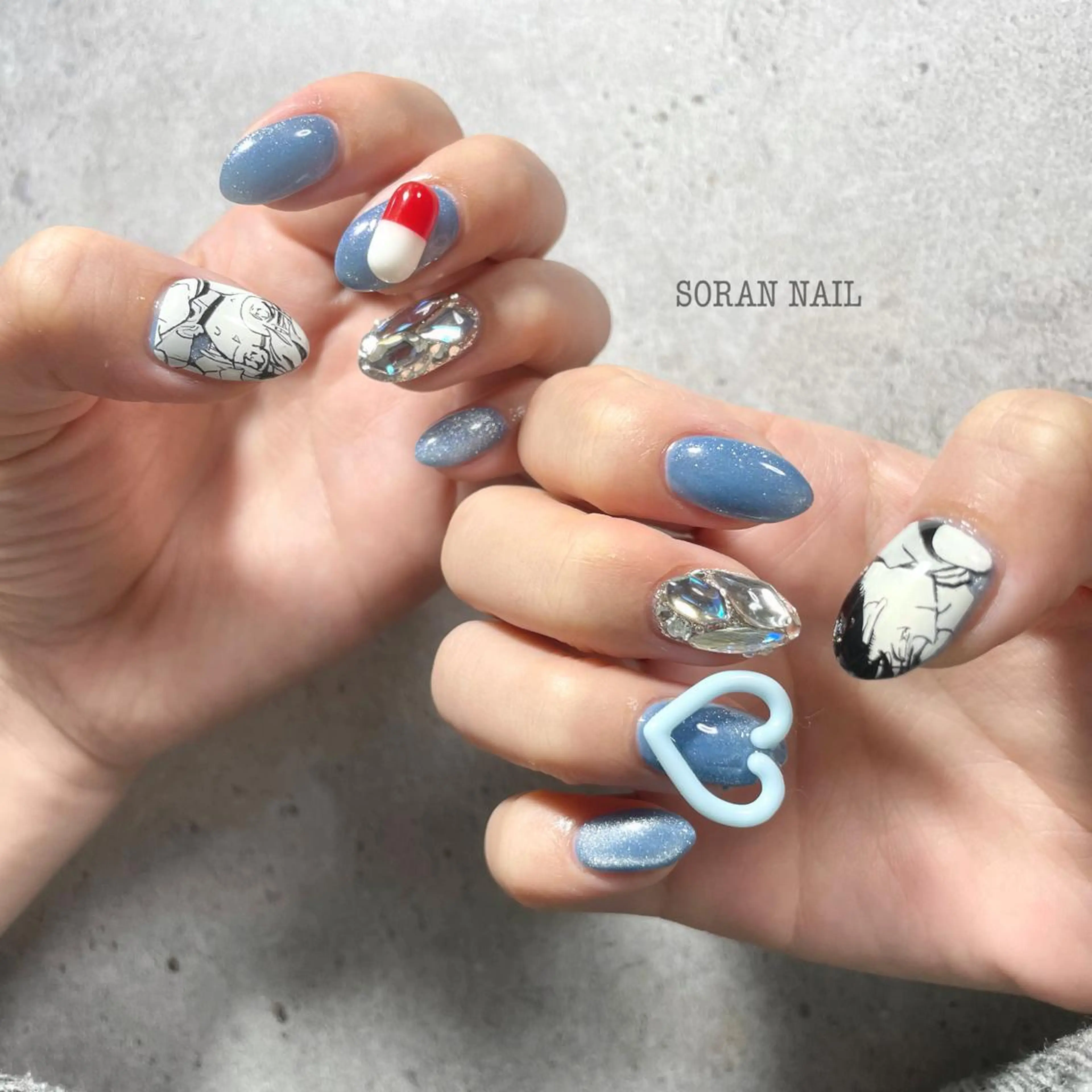 ネイル ハンドネイル フットネイル soran nailのネイルデザイン