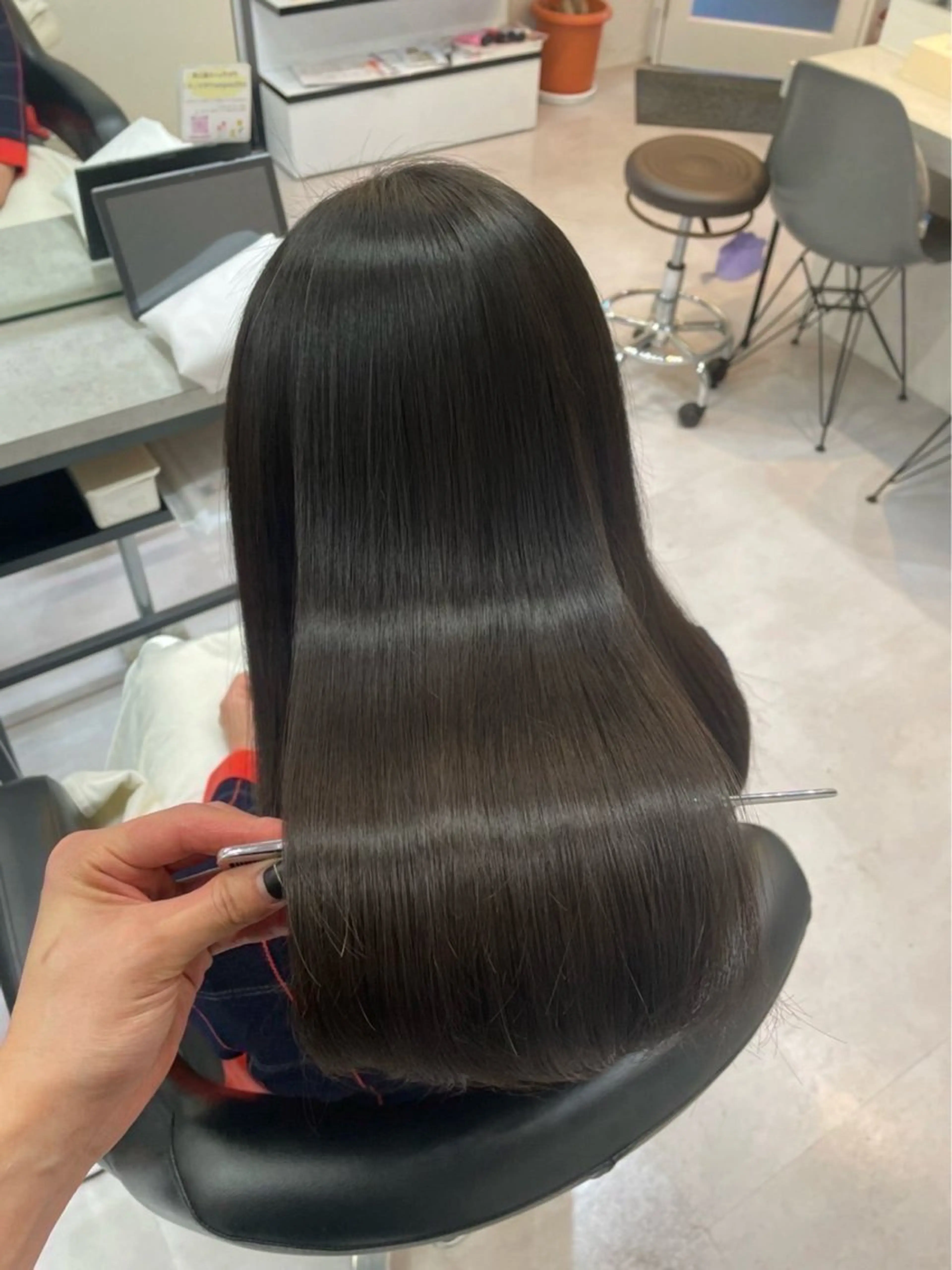 縮毛矯正 hair&eye suzu🫧🤍のマツエク・マツパデザイン