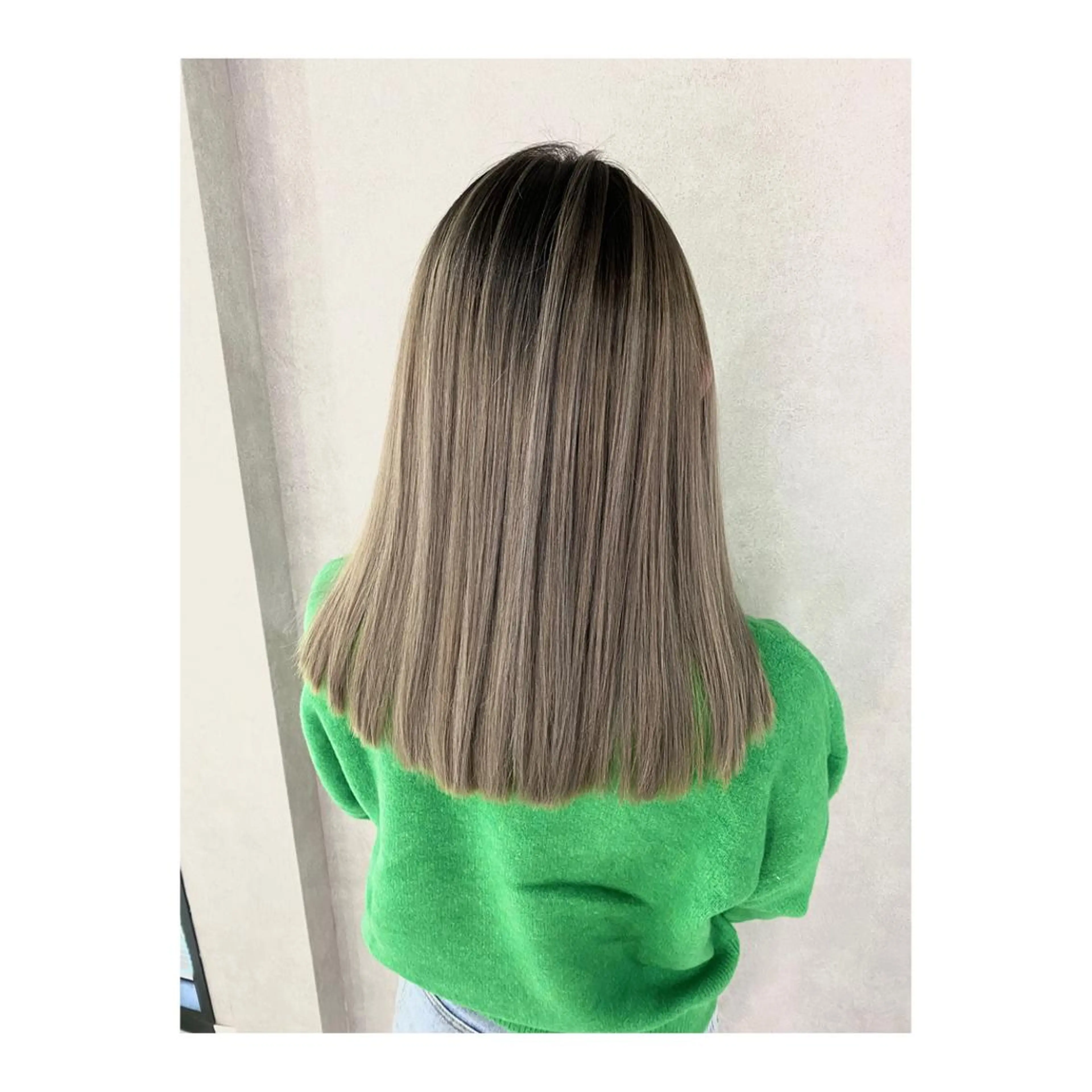 ミディアム ハイライト❣️バレイ ヤージュ❣️　ykrのヘアスタイル