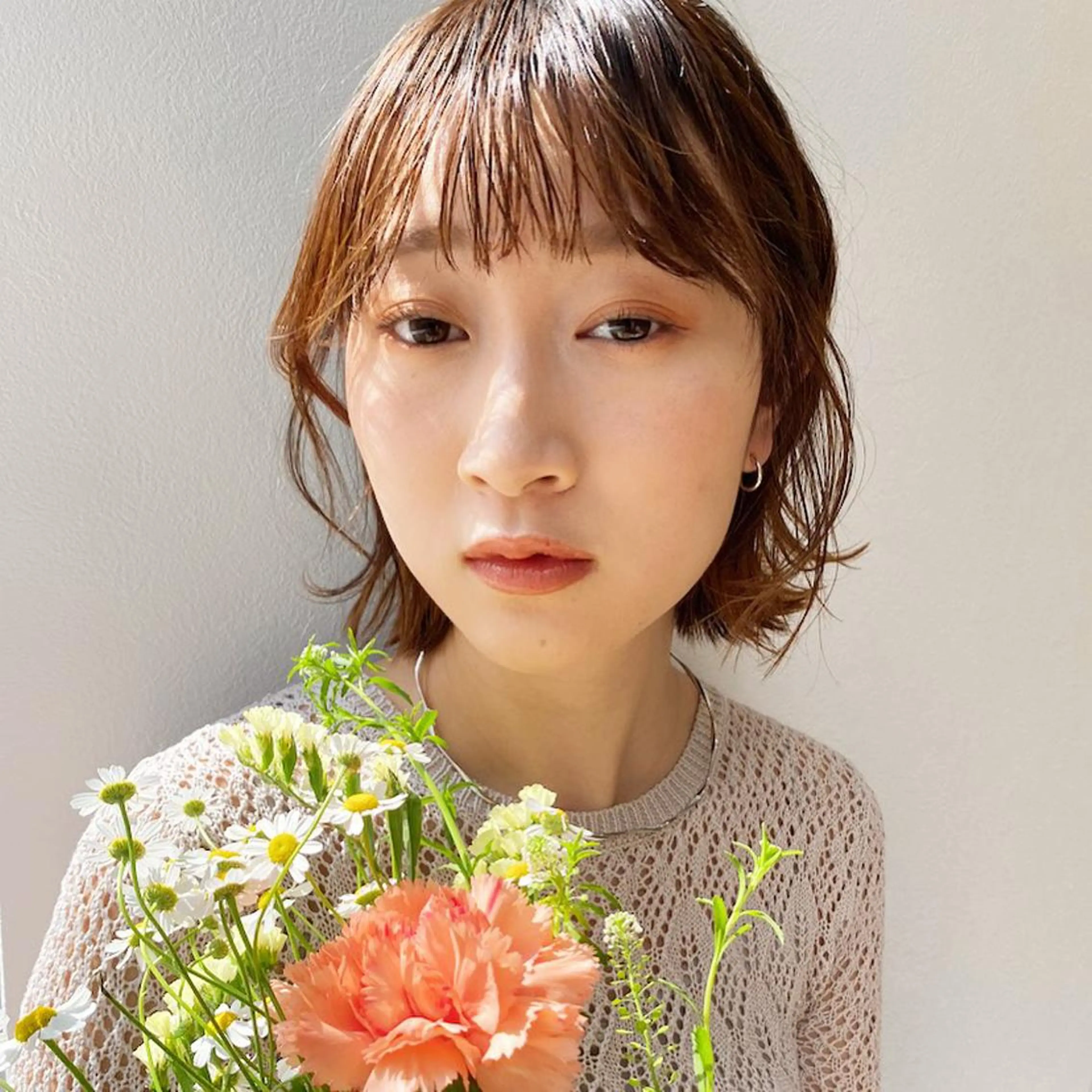 ショート 西山梨々/ボブ/ ショート/レイヤーのヘアスタイル
