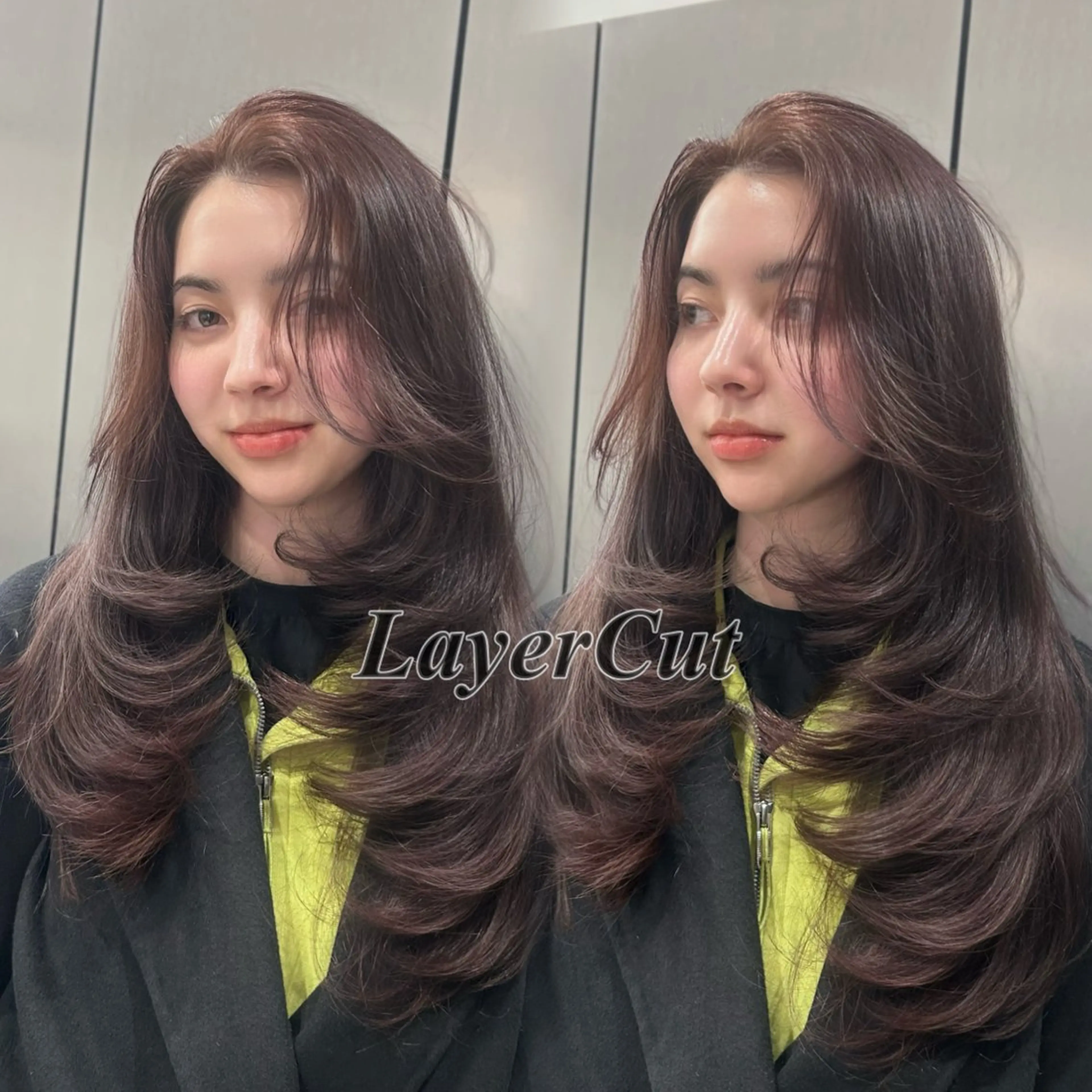 ロング レイヤーカット カット ヘアカラー 大人レイヤー/艶髪 🇺🇸TOMONAのヘアスタイル