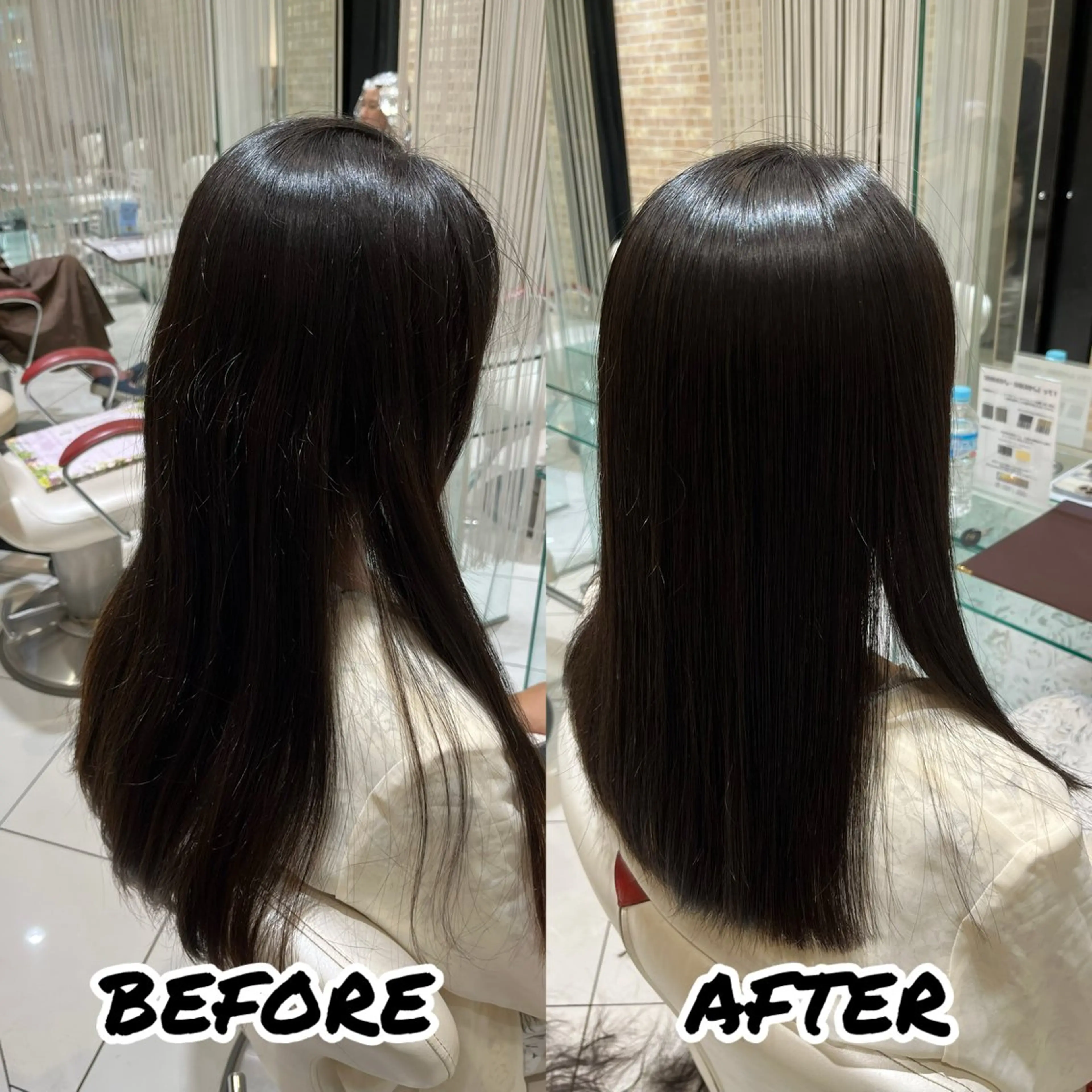 ロング カット 縮毛矯正 トリートメント 髪質改善美容師 鈴木のヘアスタイル