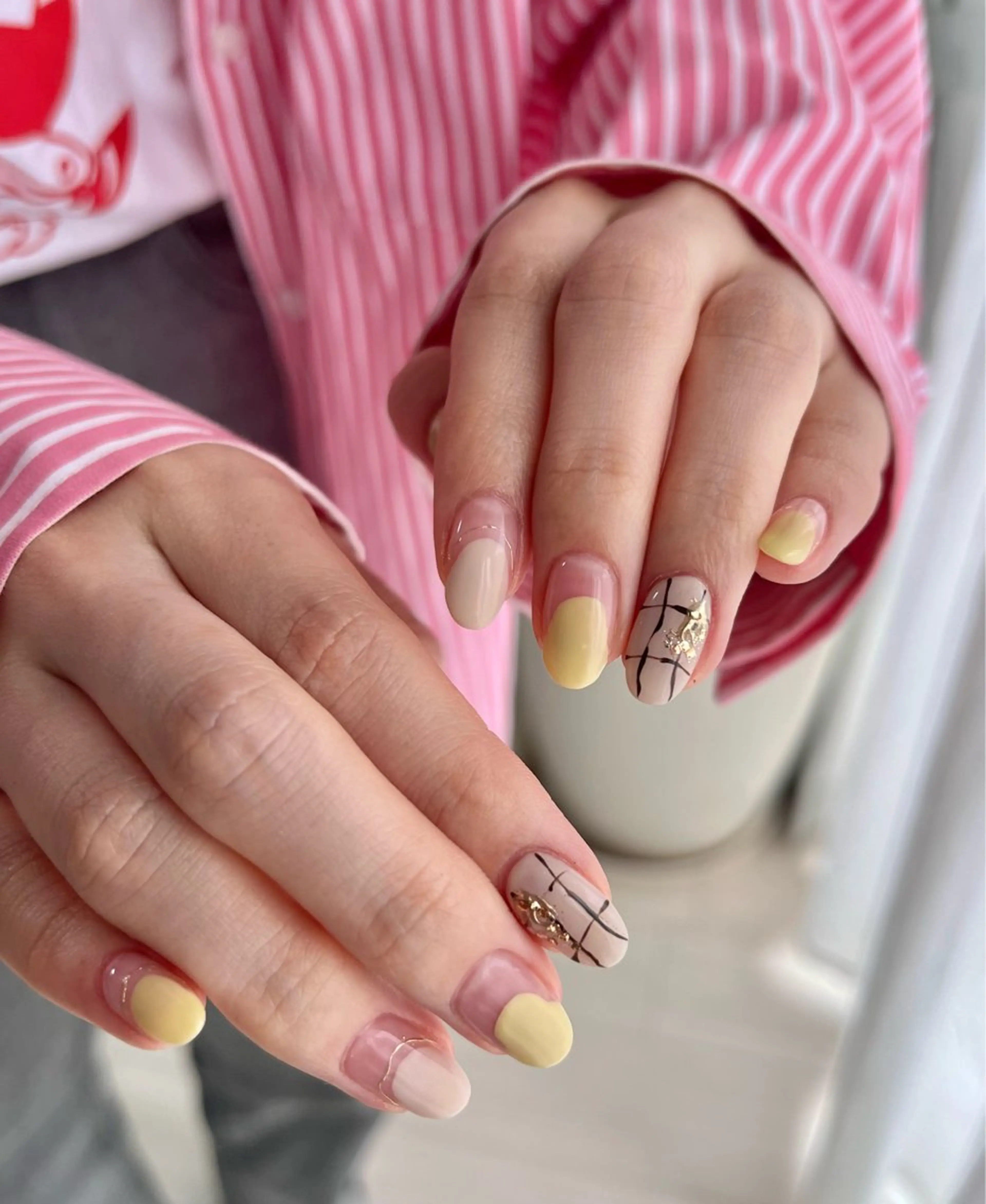 ネイル シンプルネイル ЯH.nail JURIのネイルデザイン