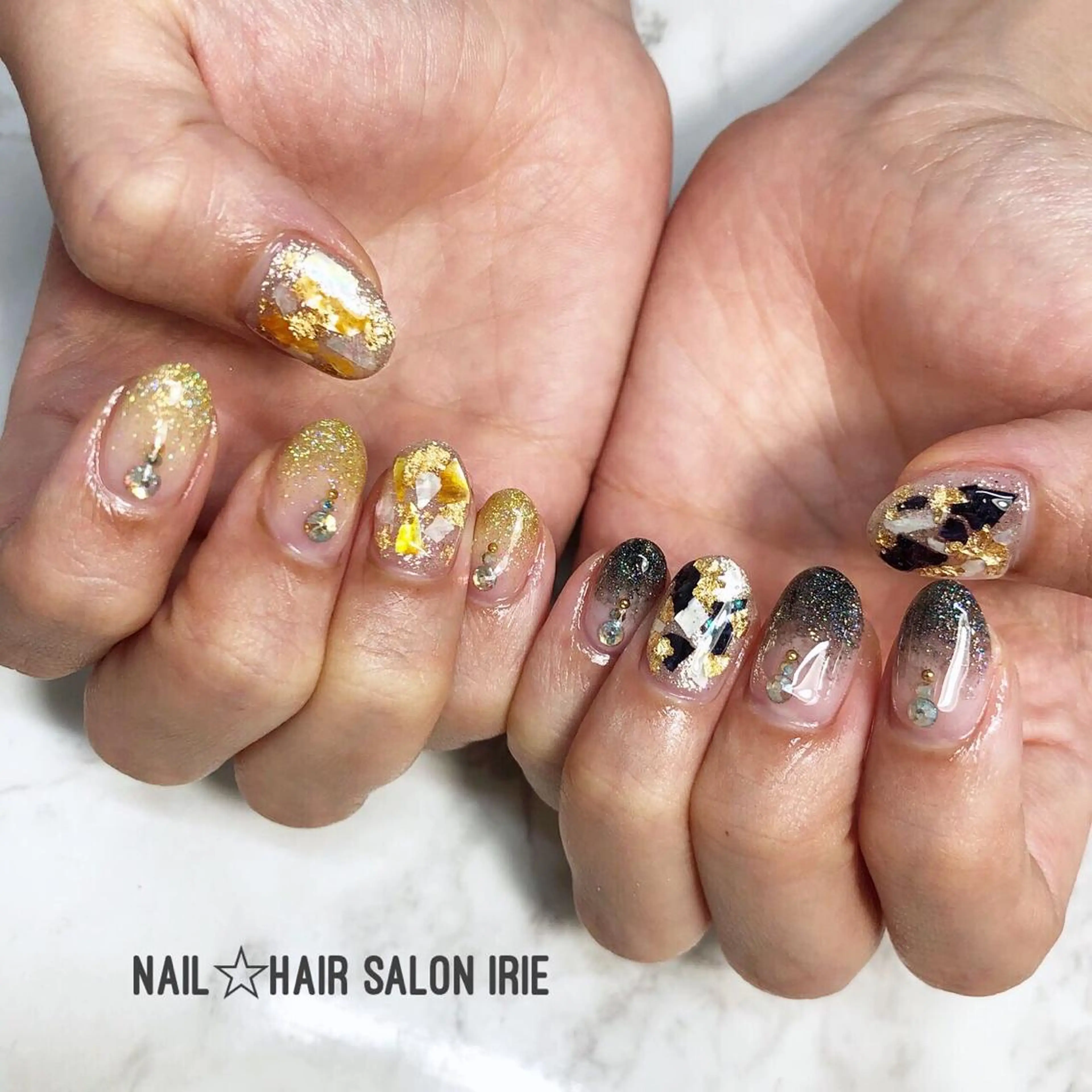 ネイル ハンドネイル Hair salon Irie所属・與儀 知佳のネイルデザイン