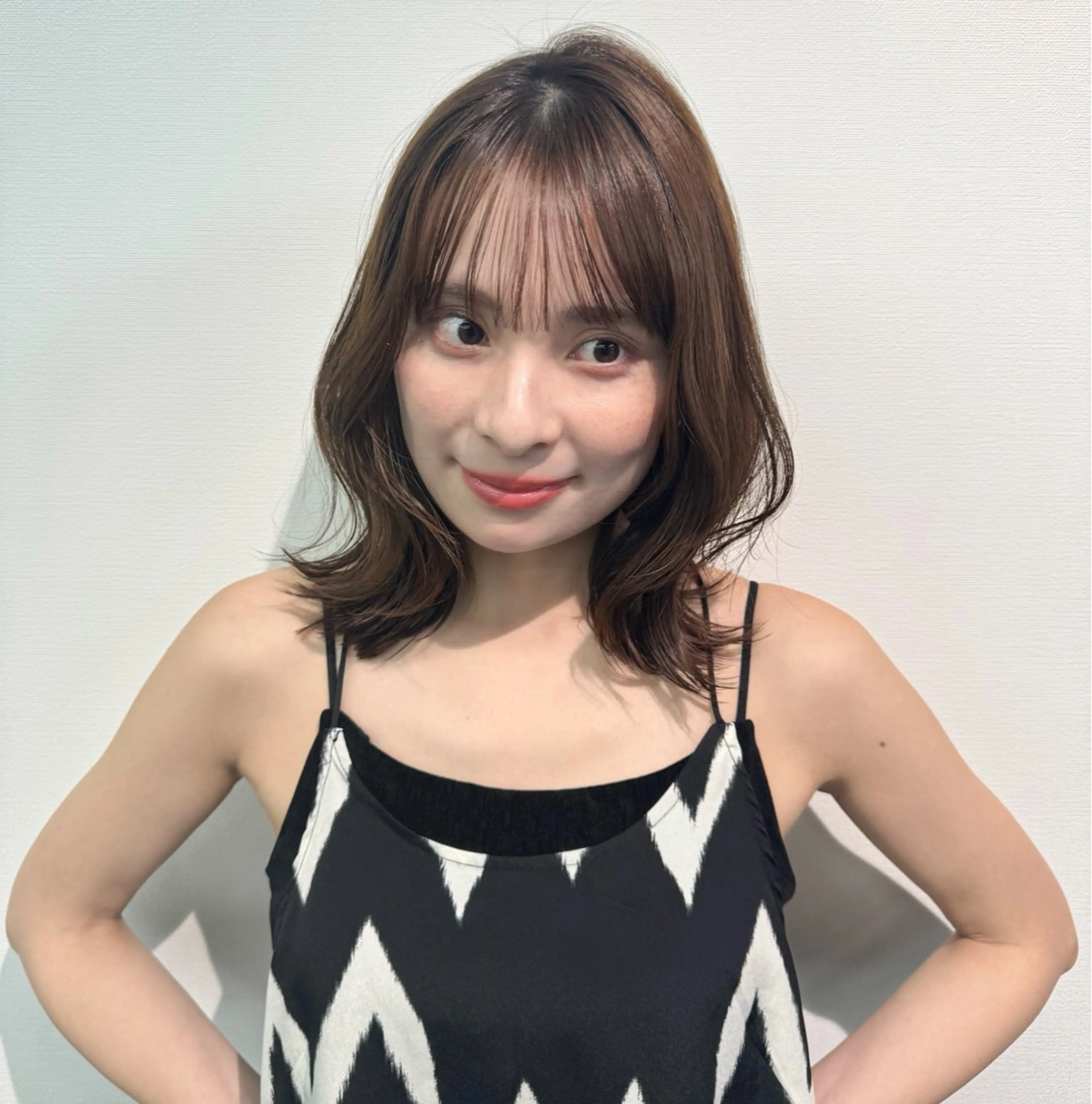 ミディアム パーマ/ショート /しなる🌷のヘアスタイル