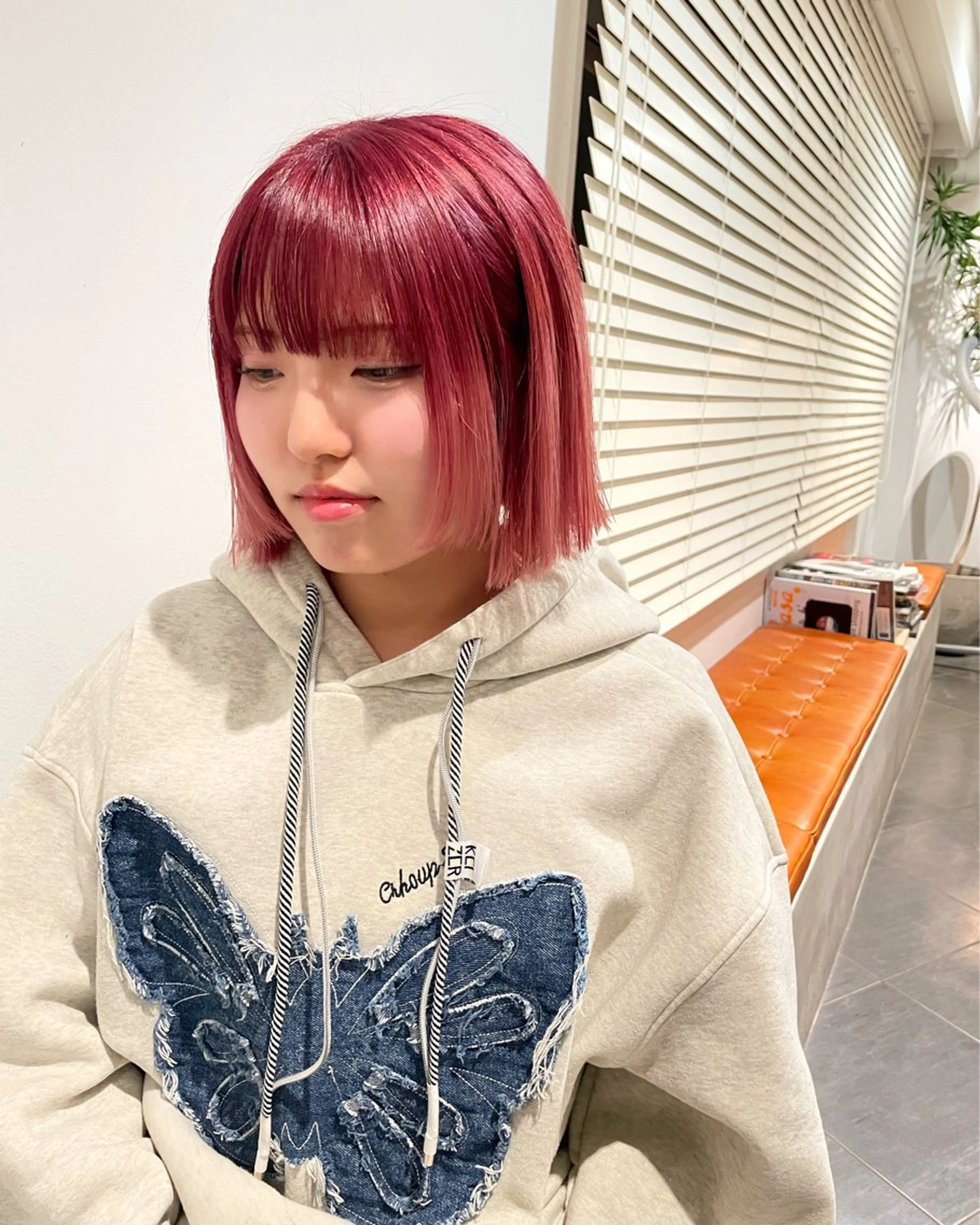 ショート カラー ヘアカラー トリートメント 優 作のヘアスタイル
