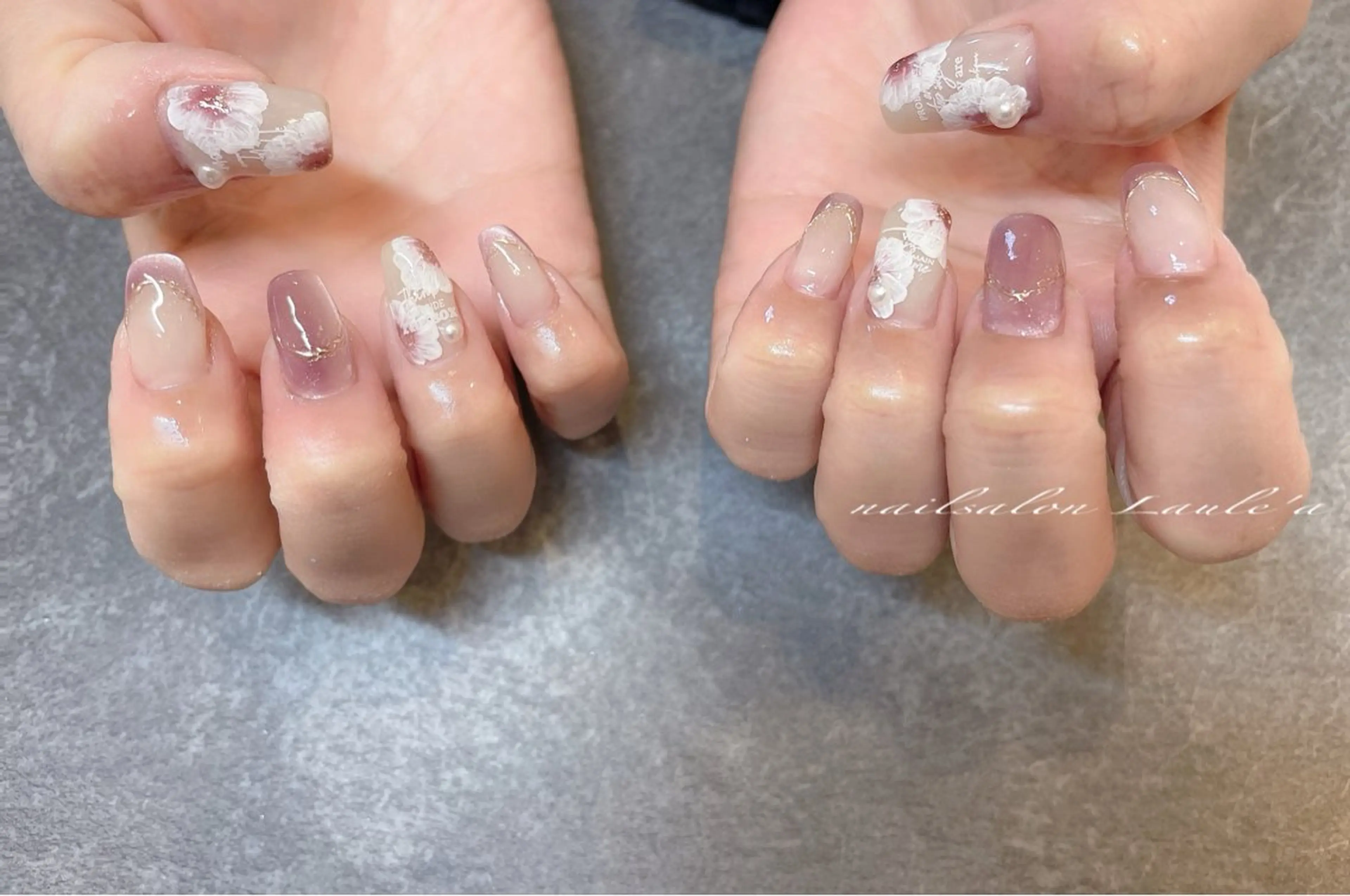 ネイル ハンドネイル nailsalon Laule'aのネイルデザイン
