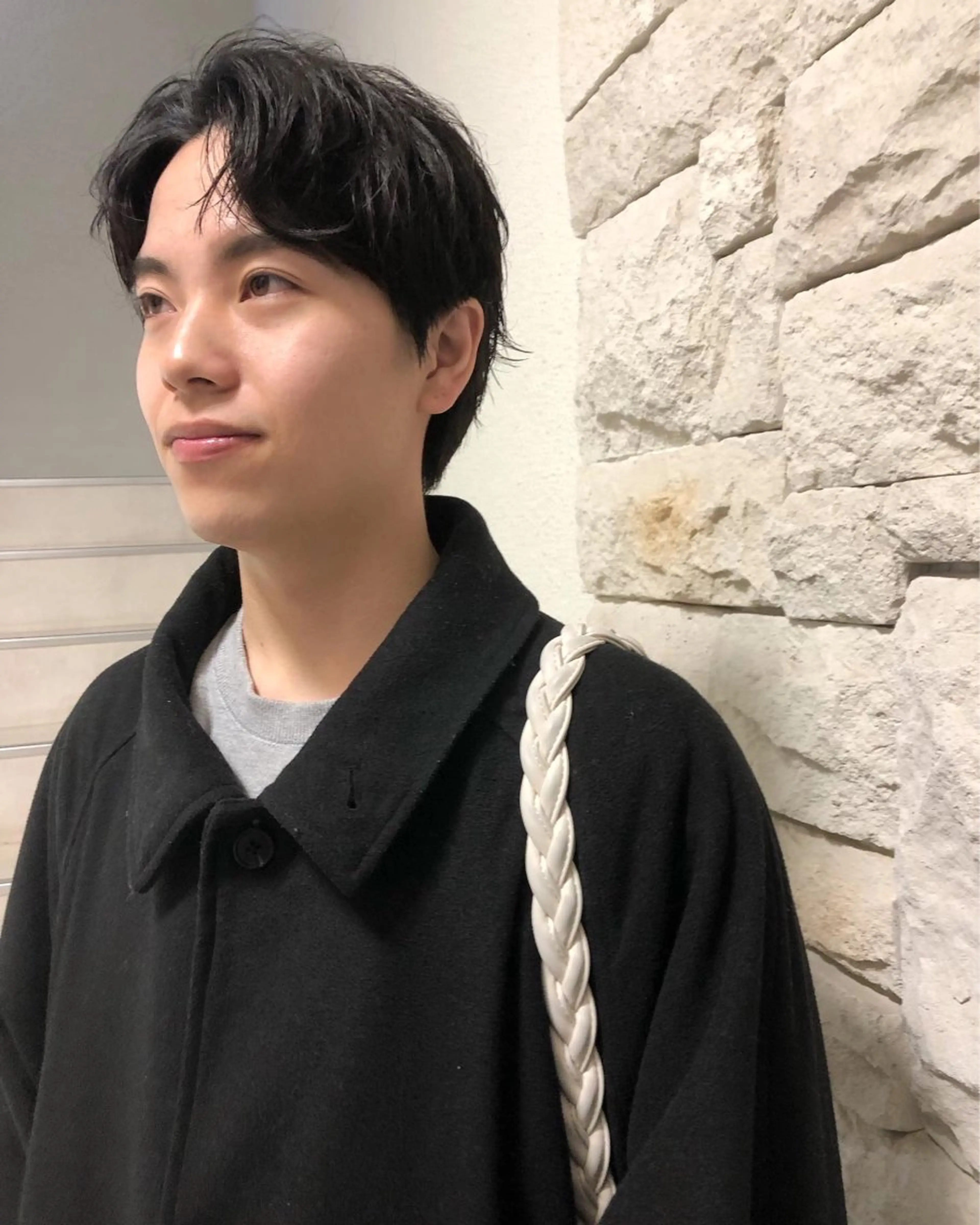 ヘアアレンジ メンズ センターパート カット トリートメント ヘアセット ainico+所属・メンズ特化✂️栗原 侑也のヘアスタイル