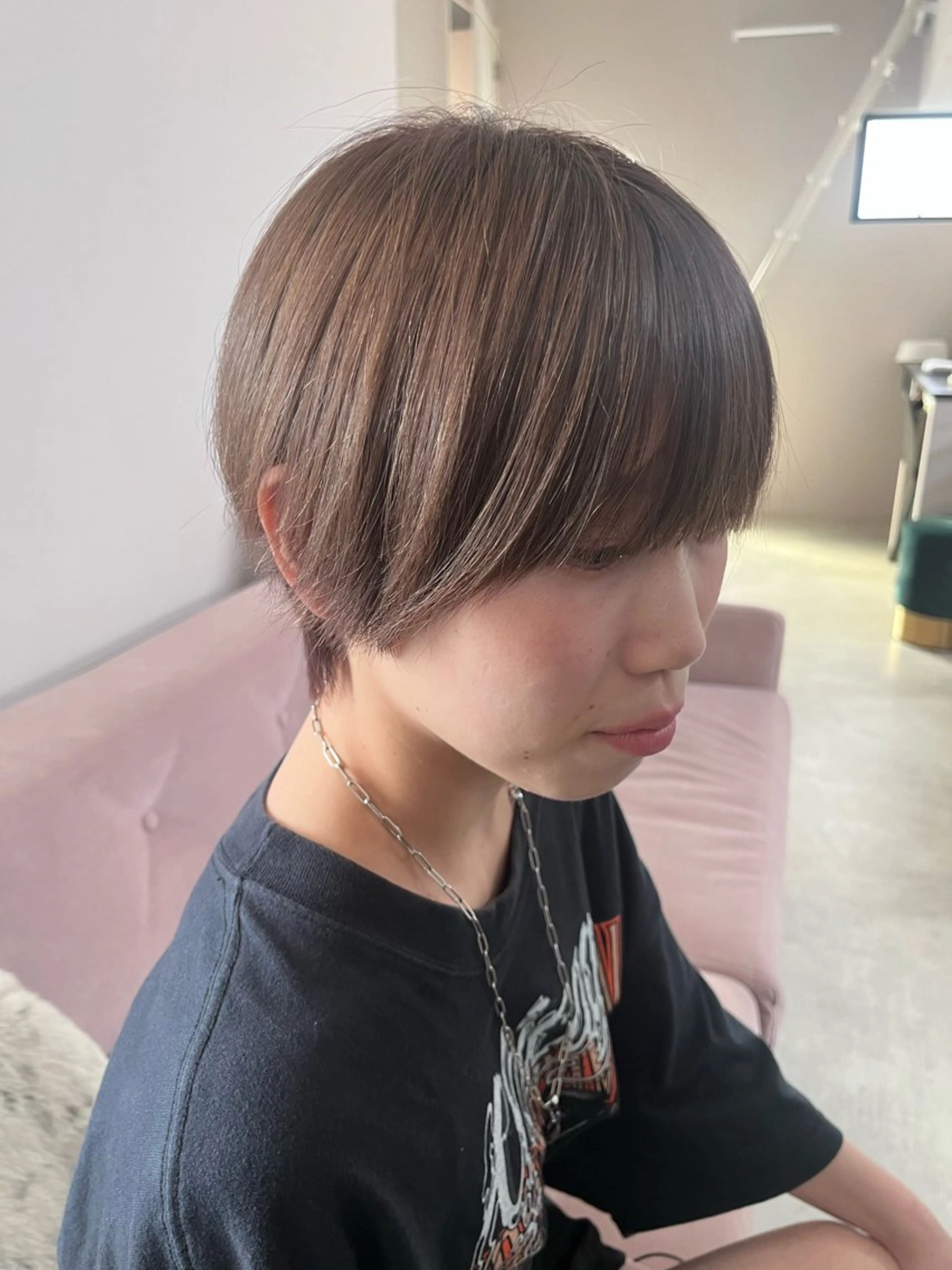 ショート ヘアカラー esdesign 🐝⋆chiakiのヘアスタイル