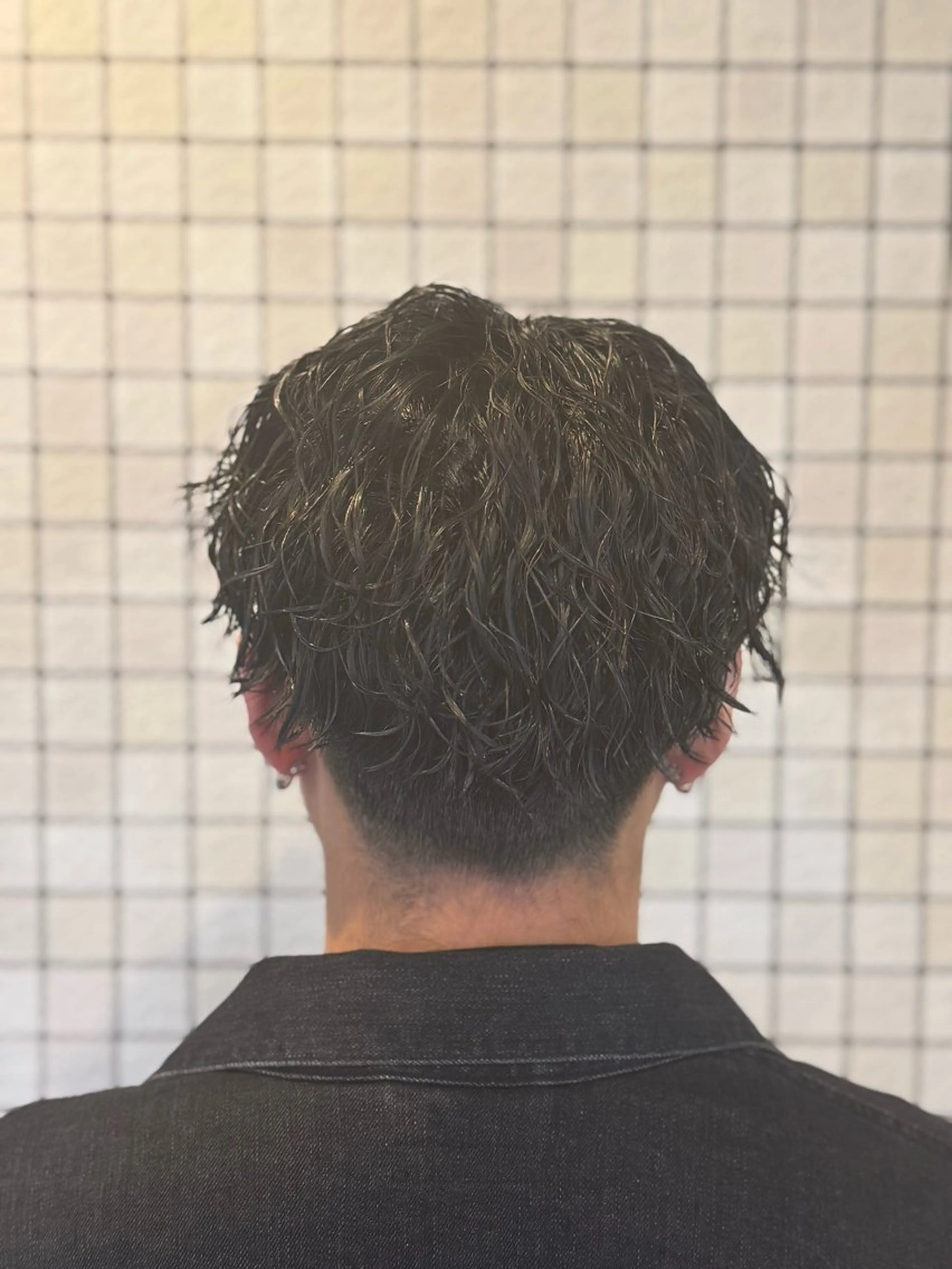 メンズ カット パーマ 🔥フェードパーマ NO.1/LEO🔥のヘアスタイル