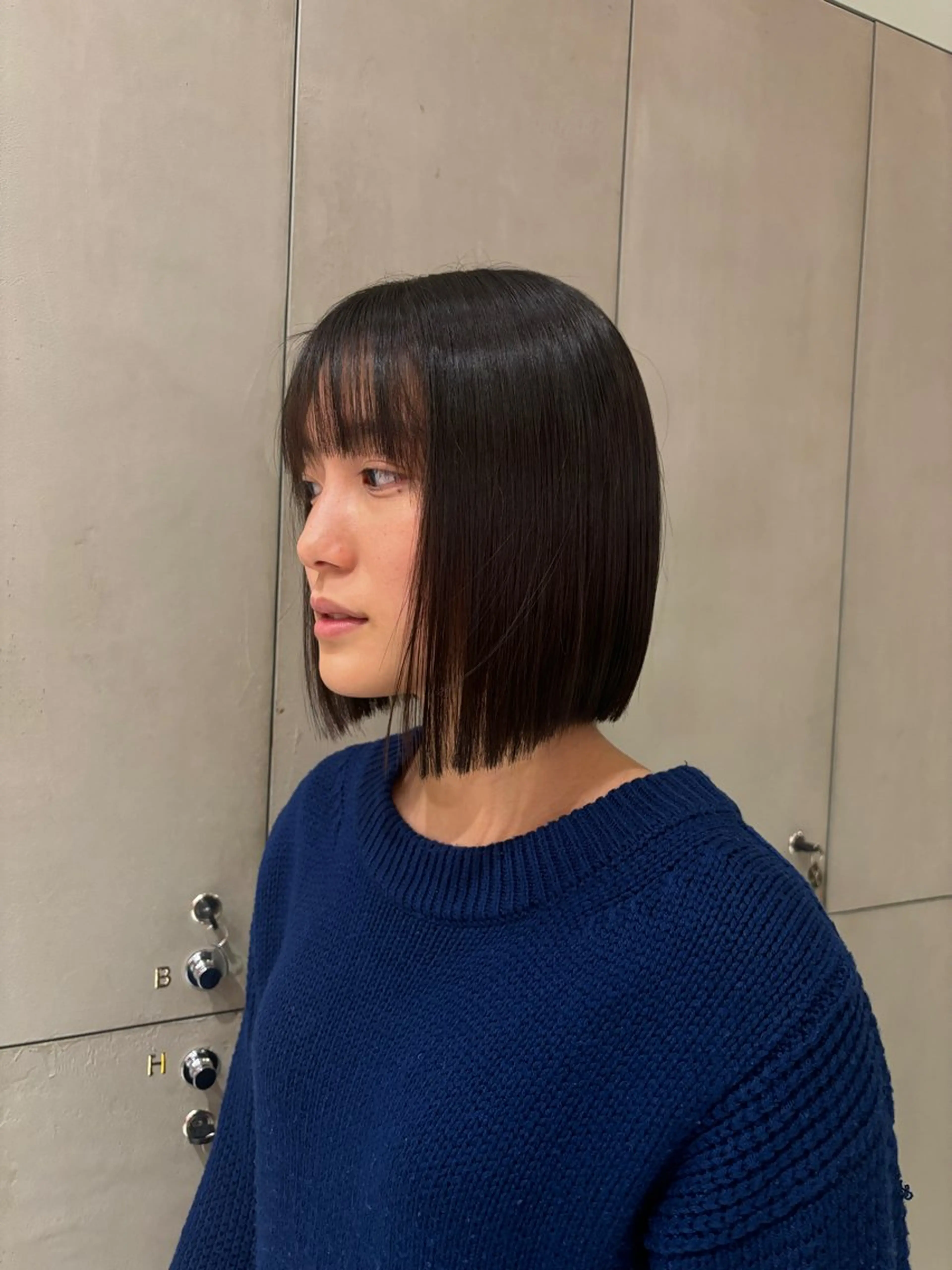 ショート ボブ ️🩵RINKA/ ハイトーンカラー🩵のヘアスタイル