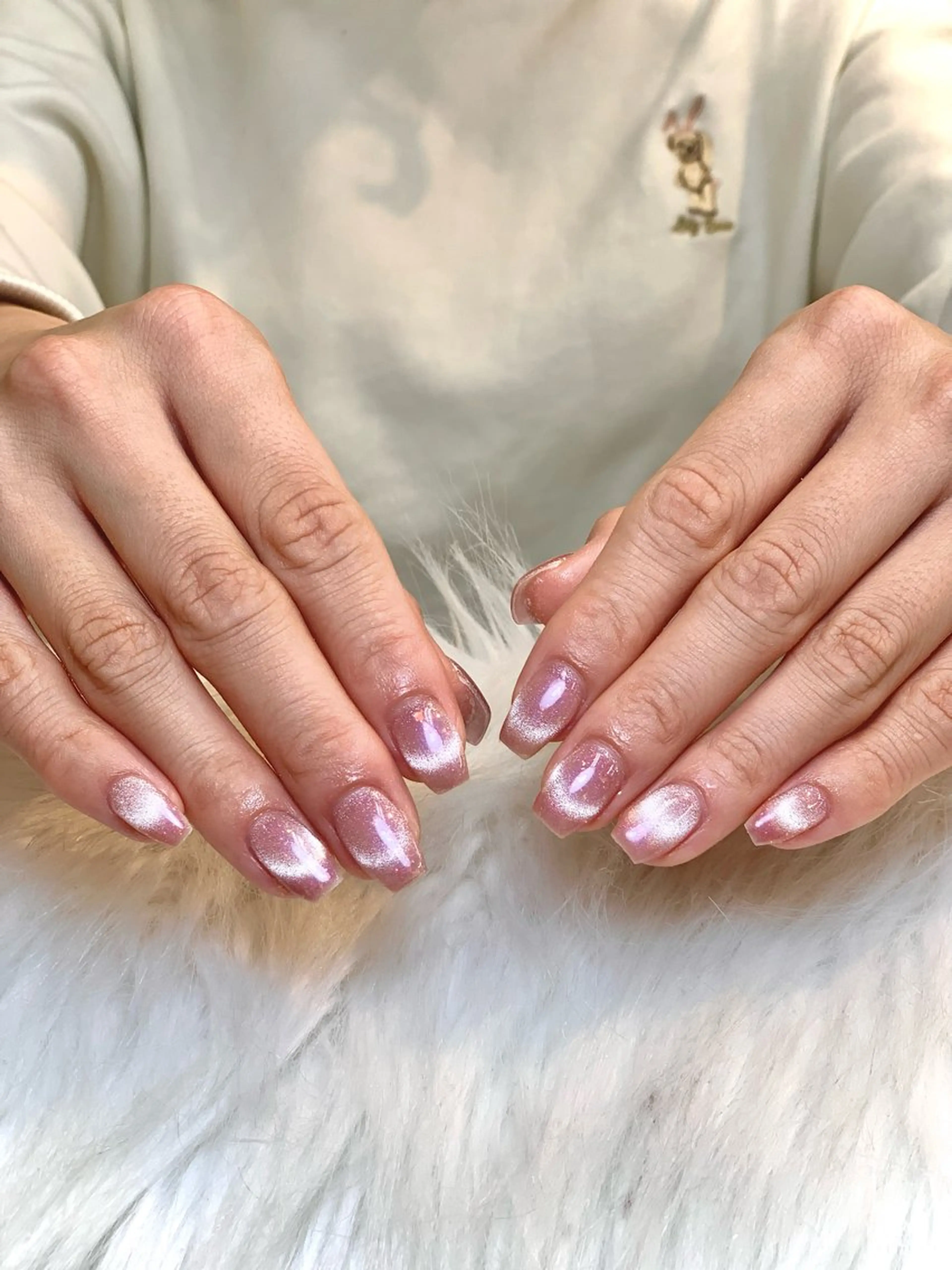 ネイル アートネイル 長さ出し ジェルネイル マグネットネイル ニュアンスネイル ハンドネイル Cloudy Chan Nail 歌舞伎町所属・Cloudy Chan 歌舞伎町のネイルデザイン