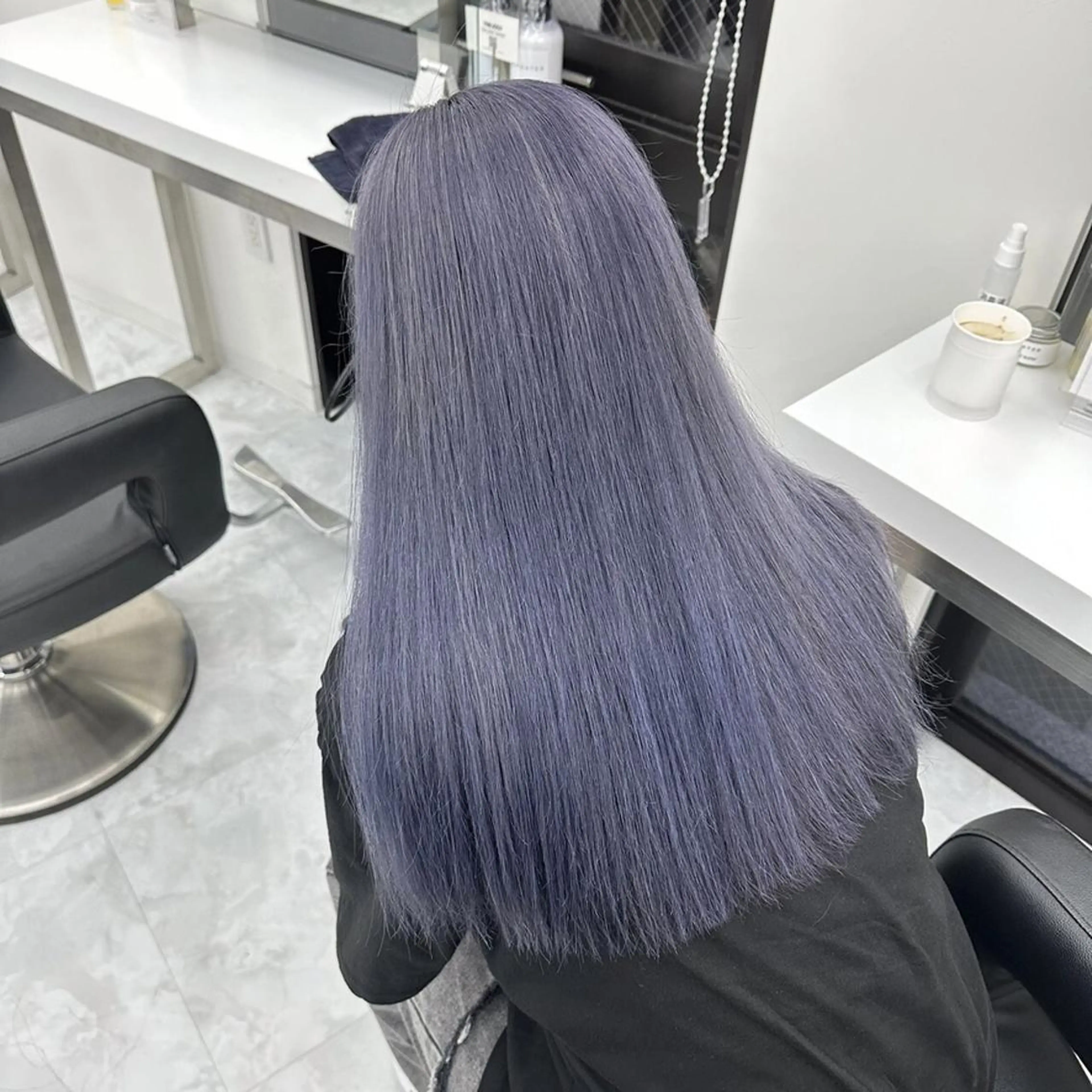 カラー ヘアアレンジ ロング 🫧柔らか透明感🫧 大人っぽヘア🛁🫧のヘアスタイル