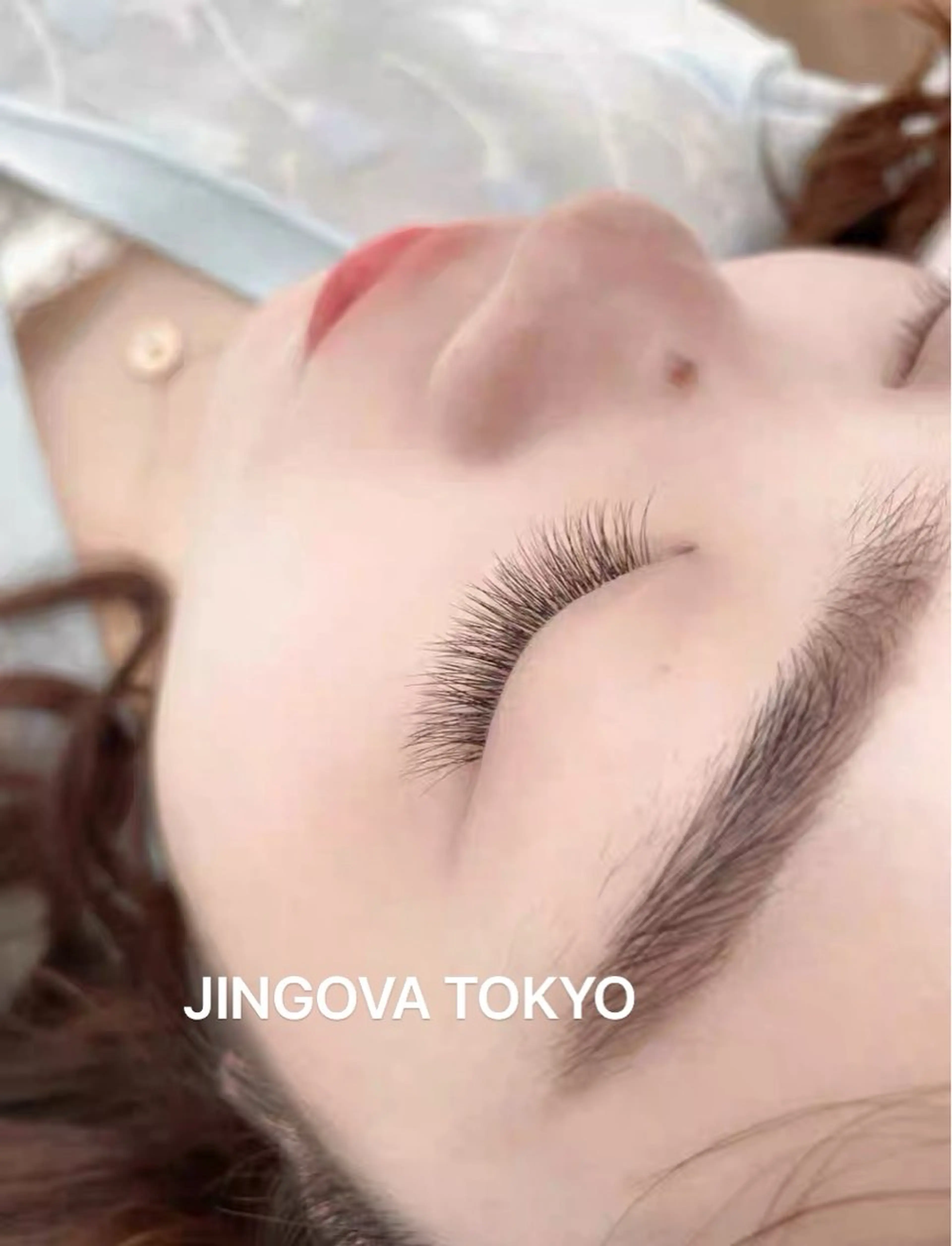 マツエク・マツパ 束感まつ毛 フラットラッシュ 韓国風マツエク ナチュラル ワンホンマツエク ユミナガ ジンのマツエク・マツパデザイン