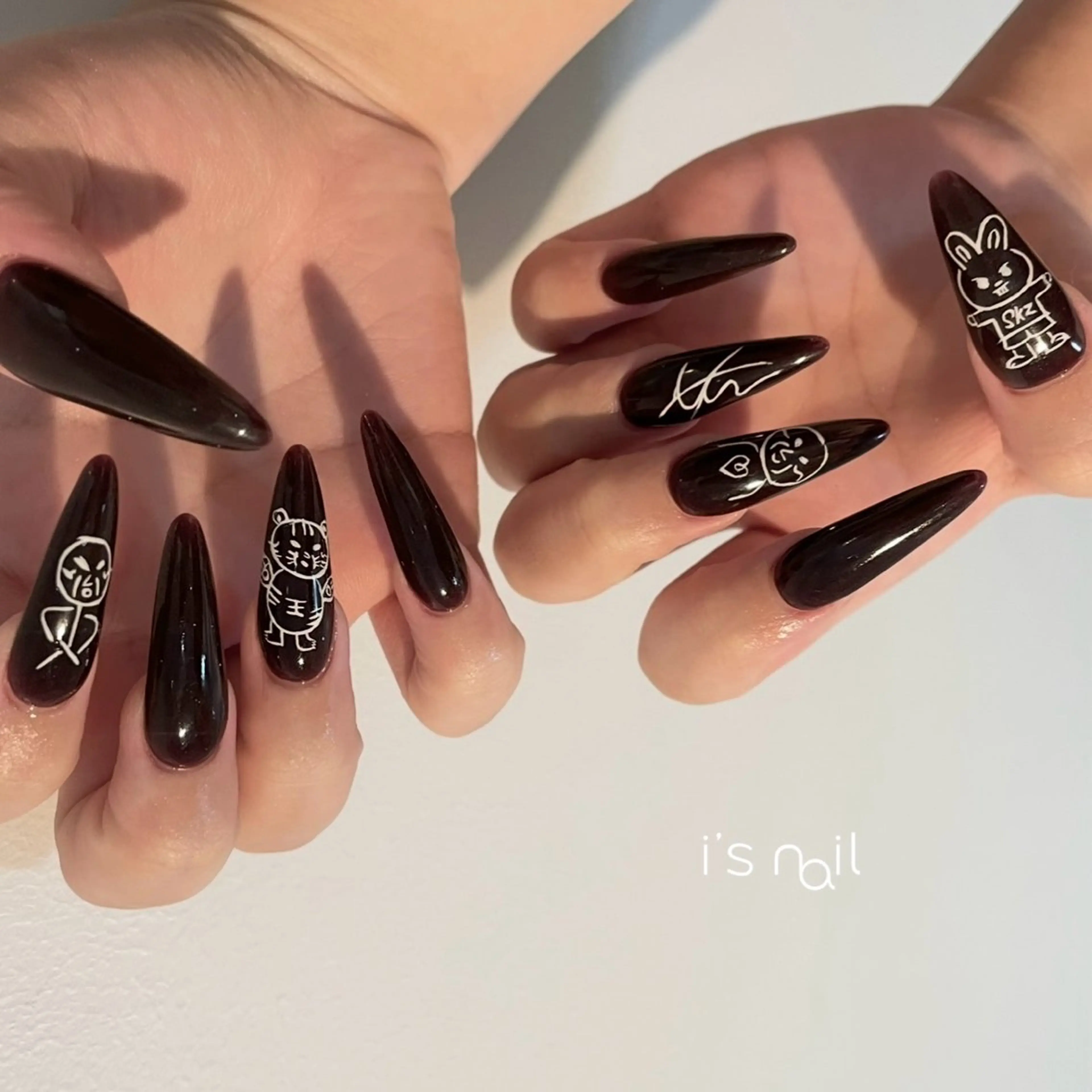 ネイル アートネイル スカルプネイル i's nail 〈アイズネイル〉のネイルデザイン