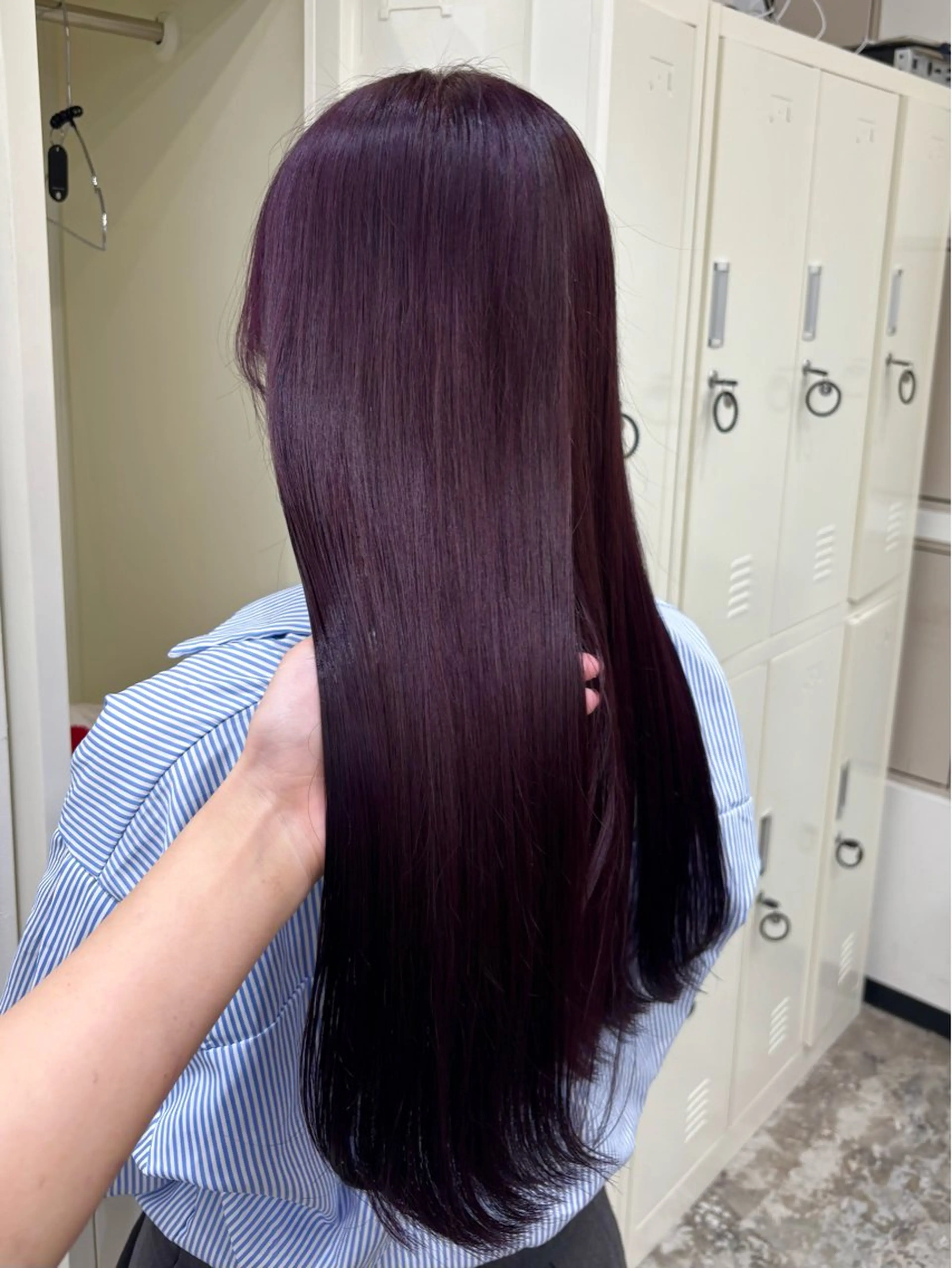 ロング カラー ヘアカラー トリートメント ハイトーンカラー 🎀 Yuriのヘアスタイル