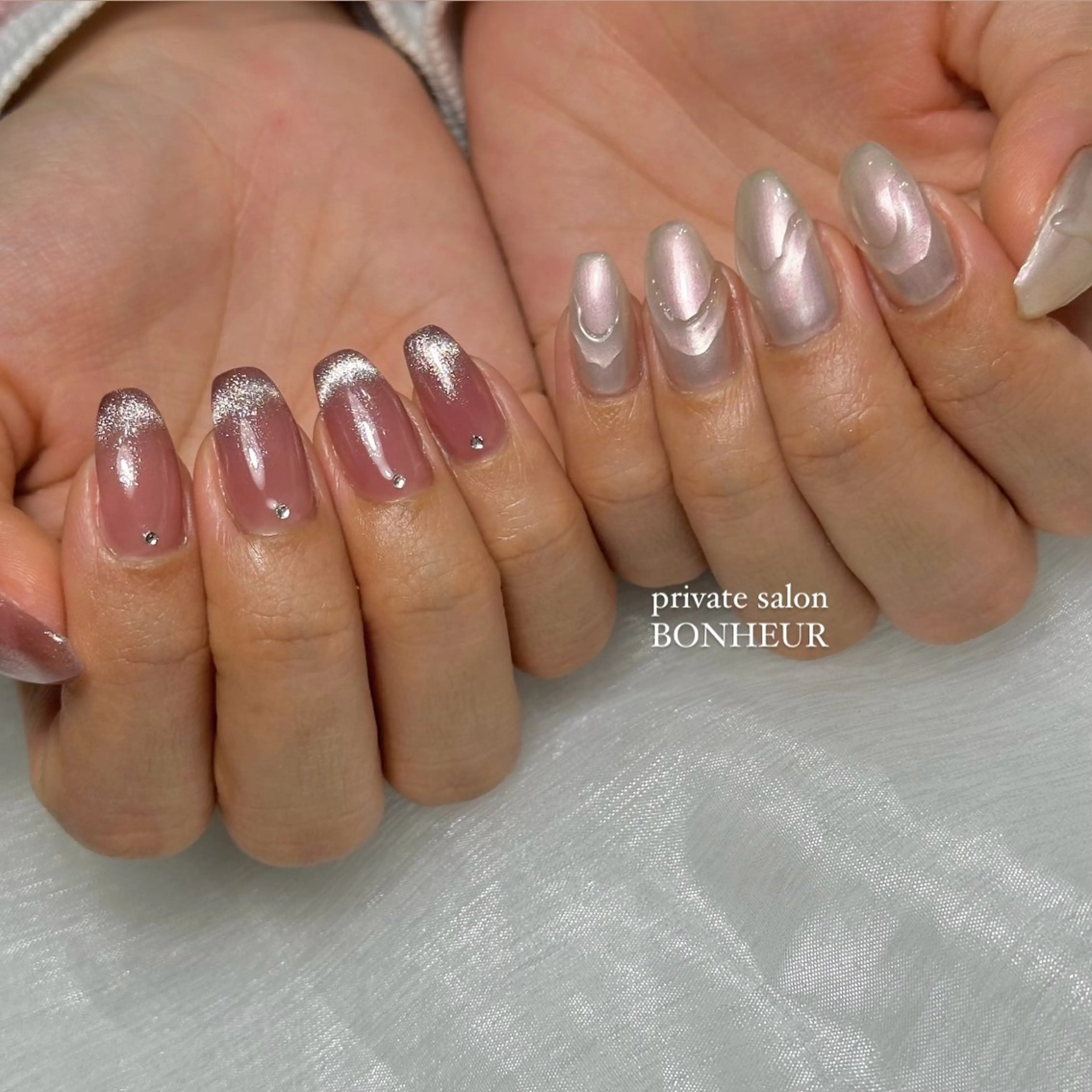 ネイル ハンドネイル BONHEUR Annaのネイルデザイン