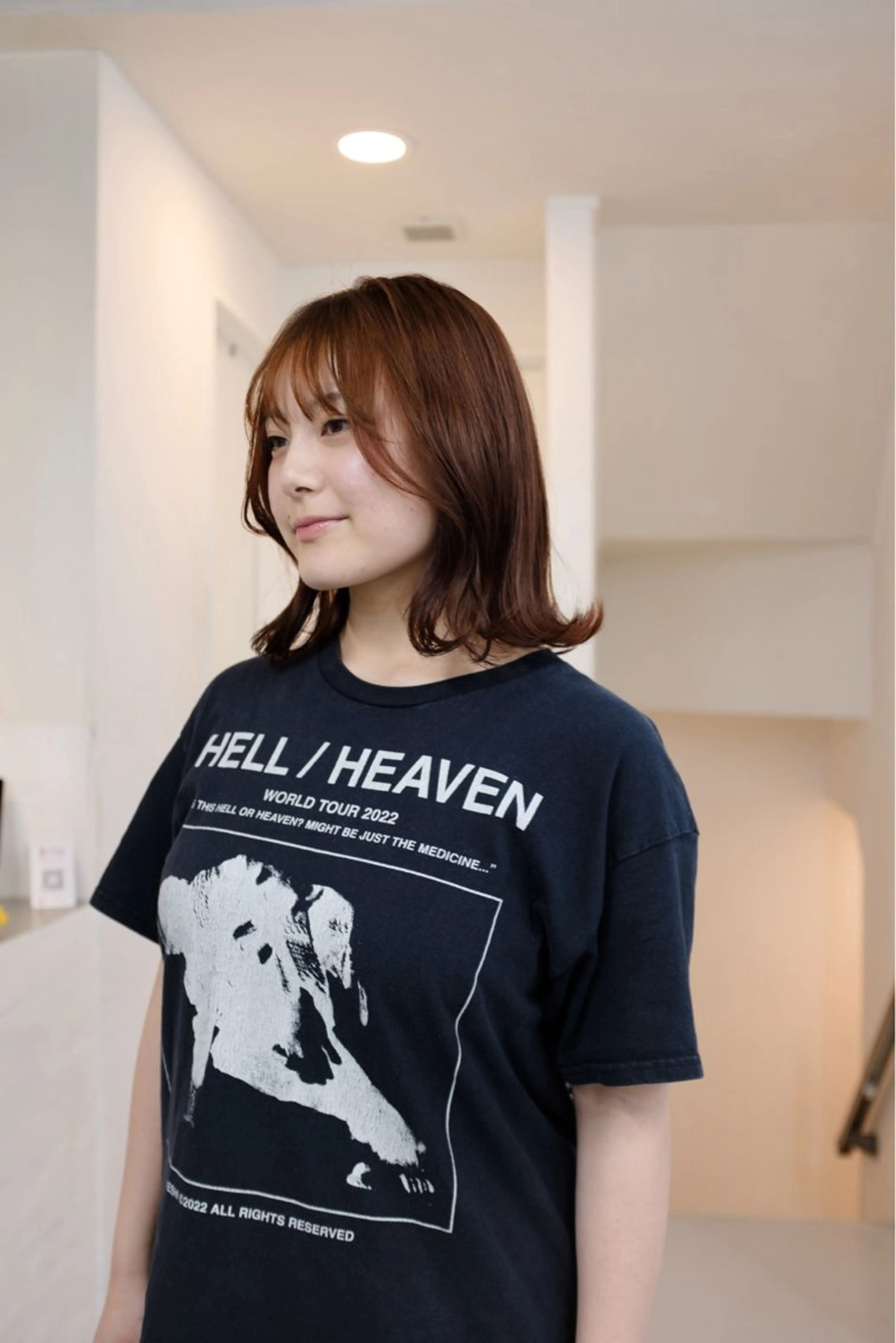 ミディアム カラー ヘアアレンジ 🦠カラーリスト/ 魚瀬あおい🦠のヘアスタイル