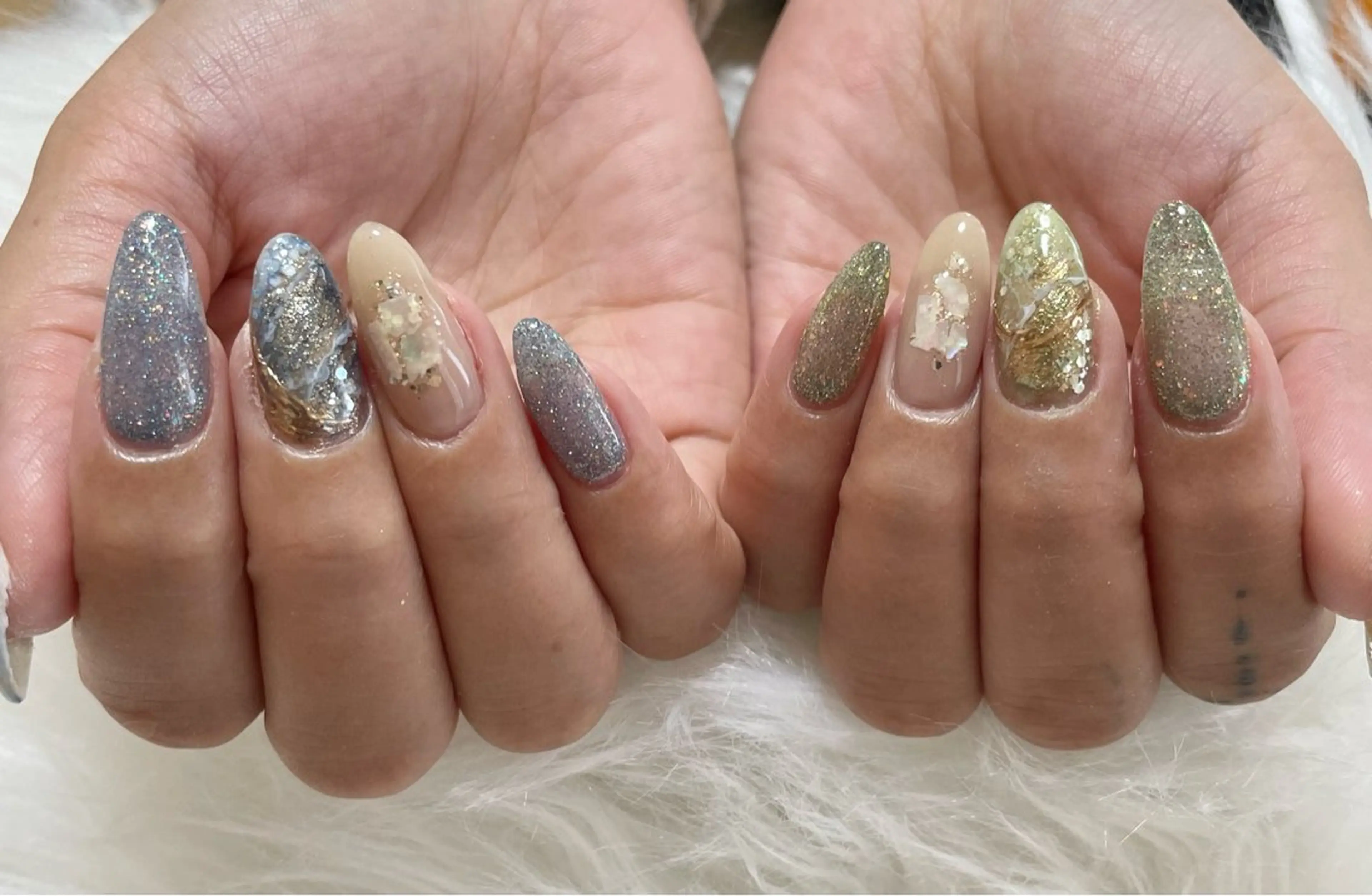 ネイル ハンドネイル nail salon HIRUKANAのネイルデザイン