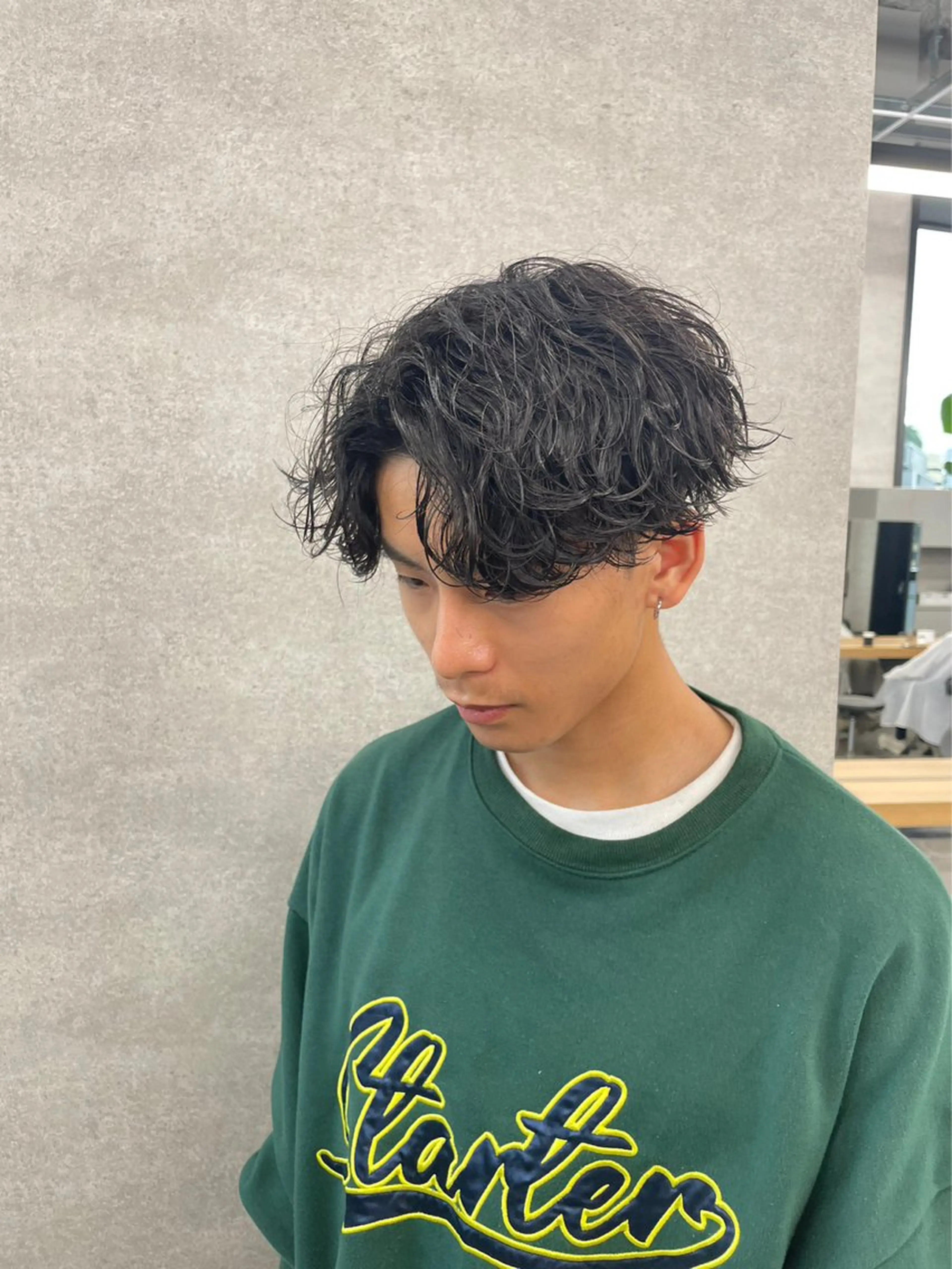パーマ メンズ 新世代パーマ⚡️ の達人トモ⚡️のヘアスタイル