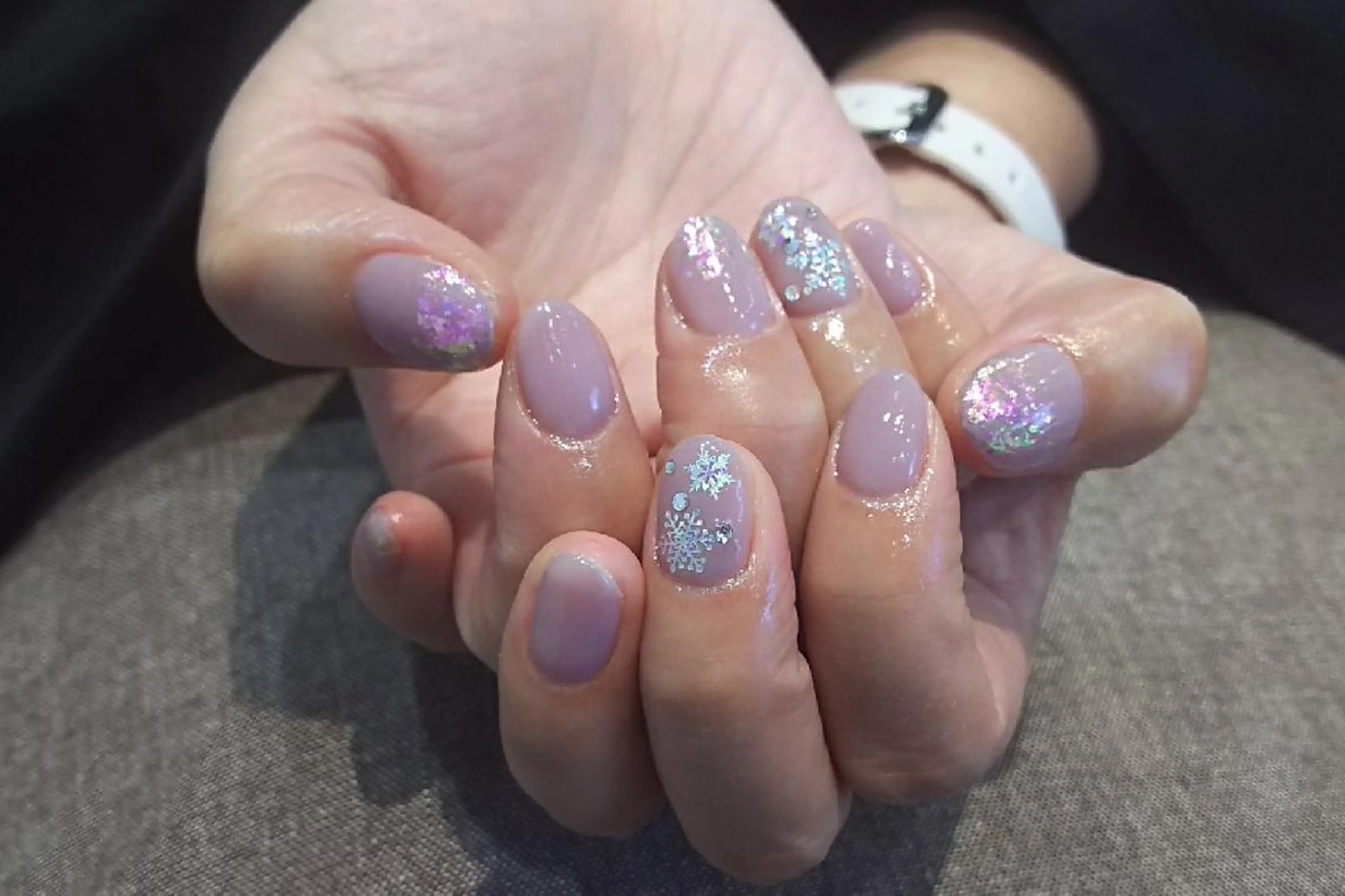 ネイル シンプルネイル Progress Nailのヘアスタイル
