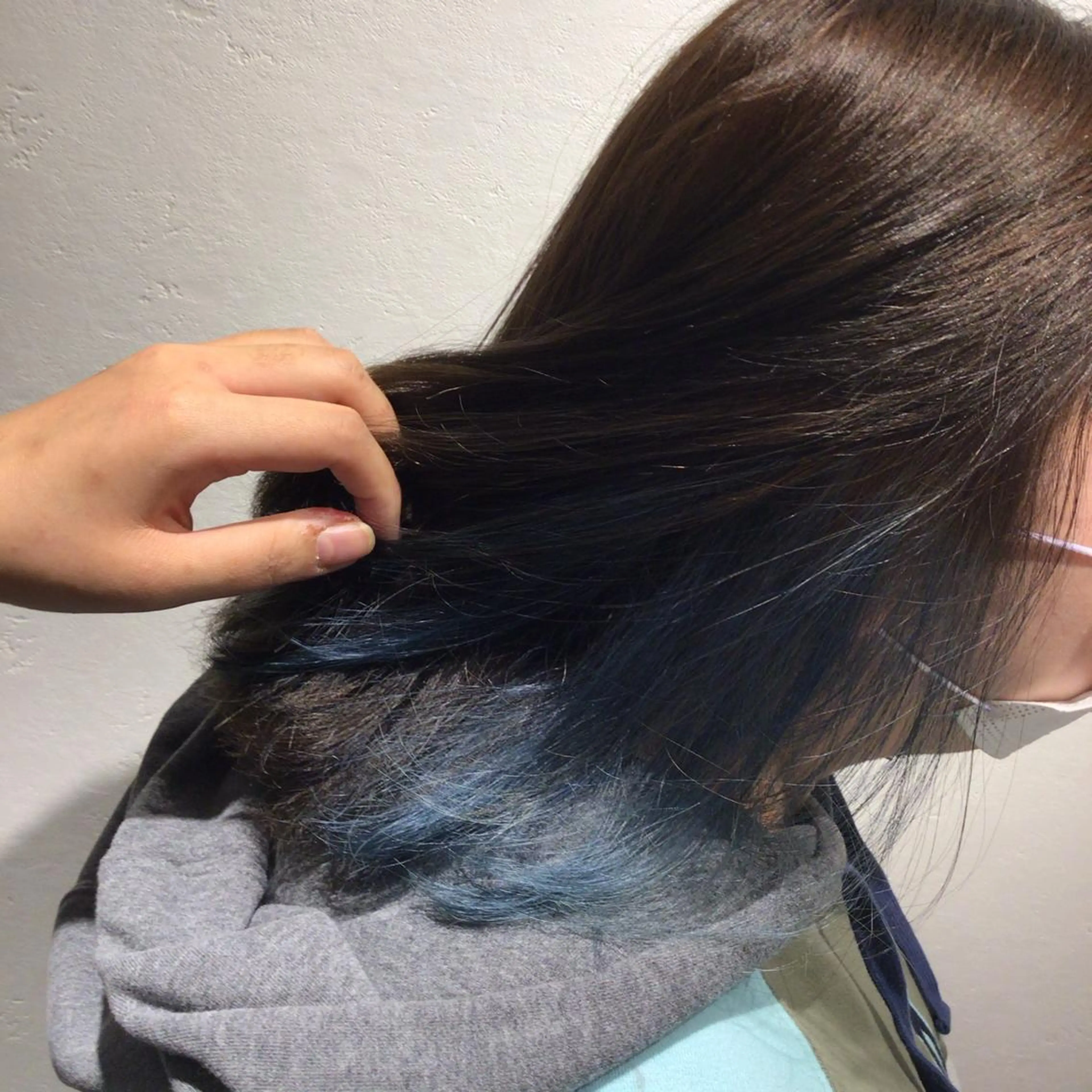 ミディアム ヘアカラー やまぐち まりんのヘアスタイル